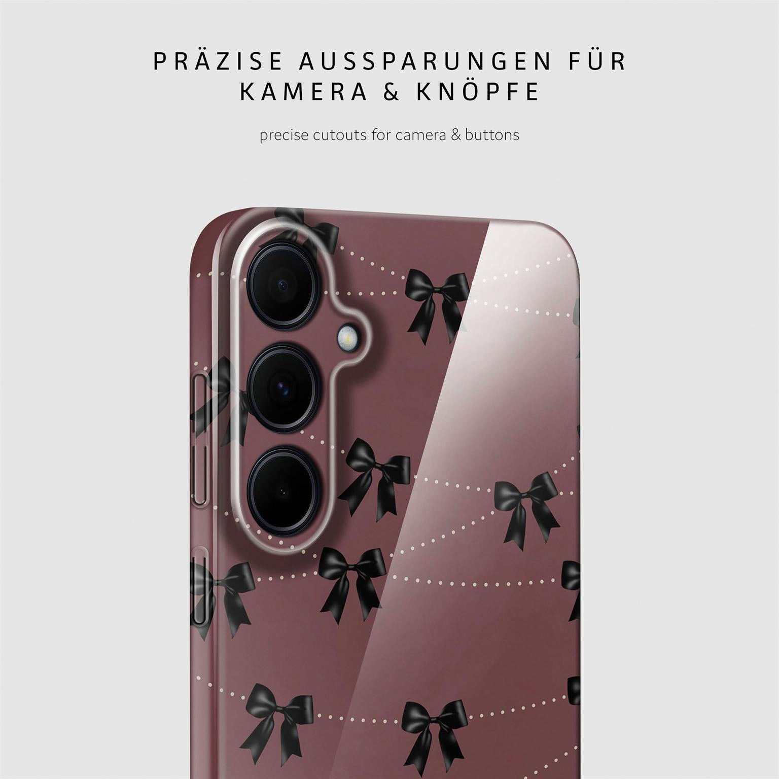 Splash Case für Samsung Galaxy A35 5G in der Farbe Parisian Kiss (Rot)
