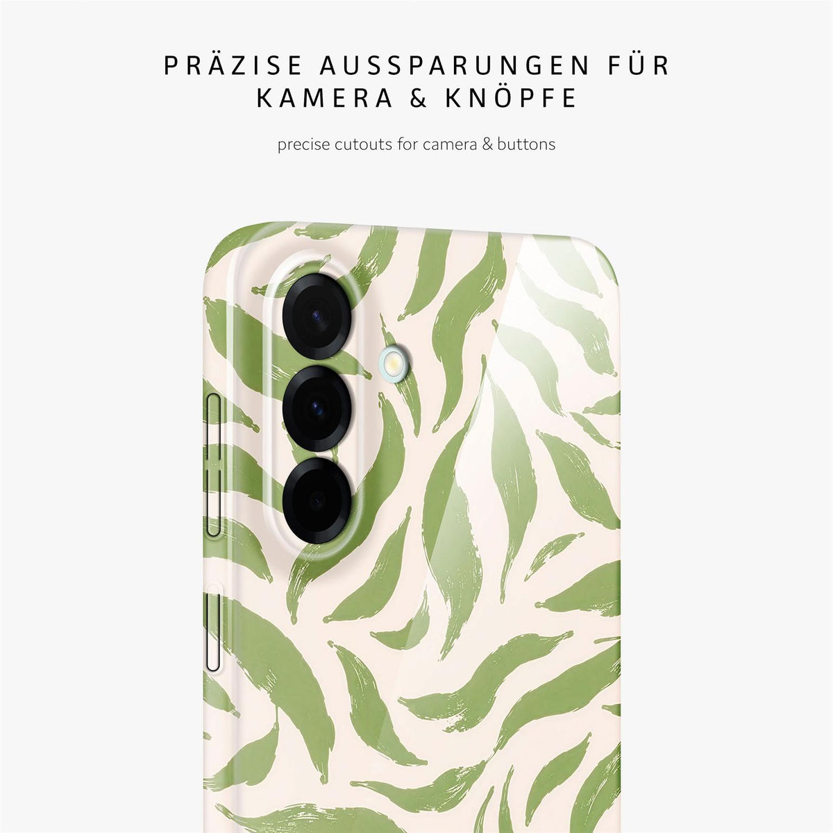 Splash Case für Samsung Galaxy A37 5G in der Farbe Olive Edit (Grün)