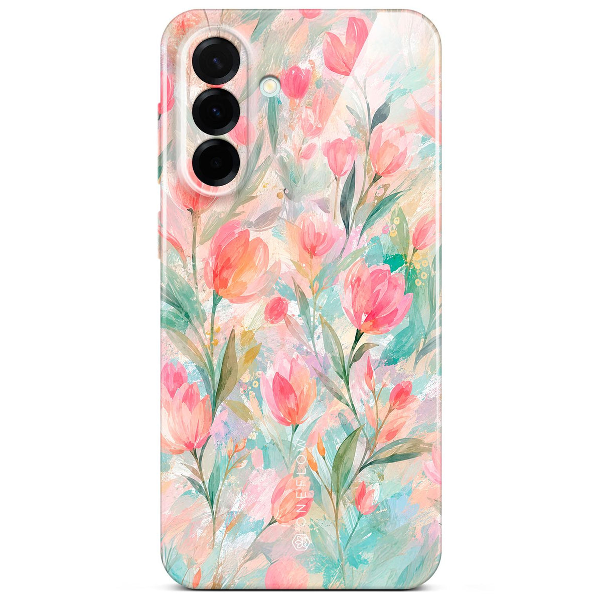 Flower Cover für Samsung Galaxy A37 5G in der Farbe Tulip Sorbet (Rosa / Pink)