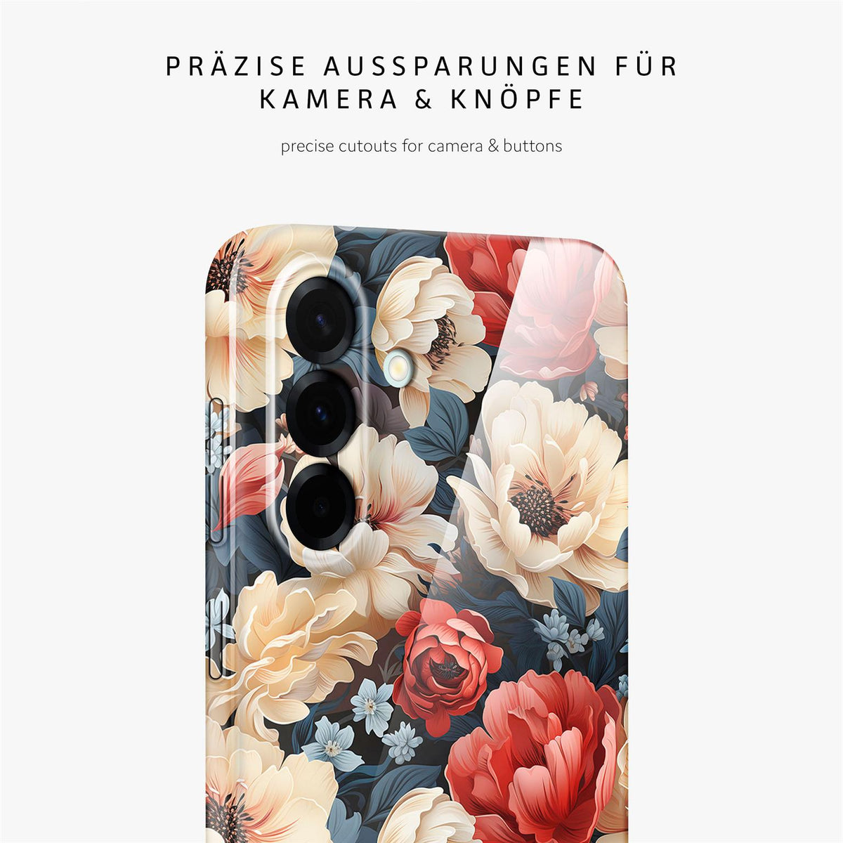 Flower Cover für Samsung Galaxy A37 5G in der Farbe Mystic Flora (Mehrfarbig (bunt))