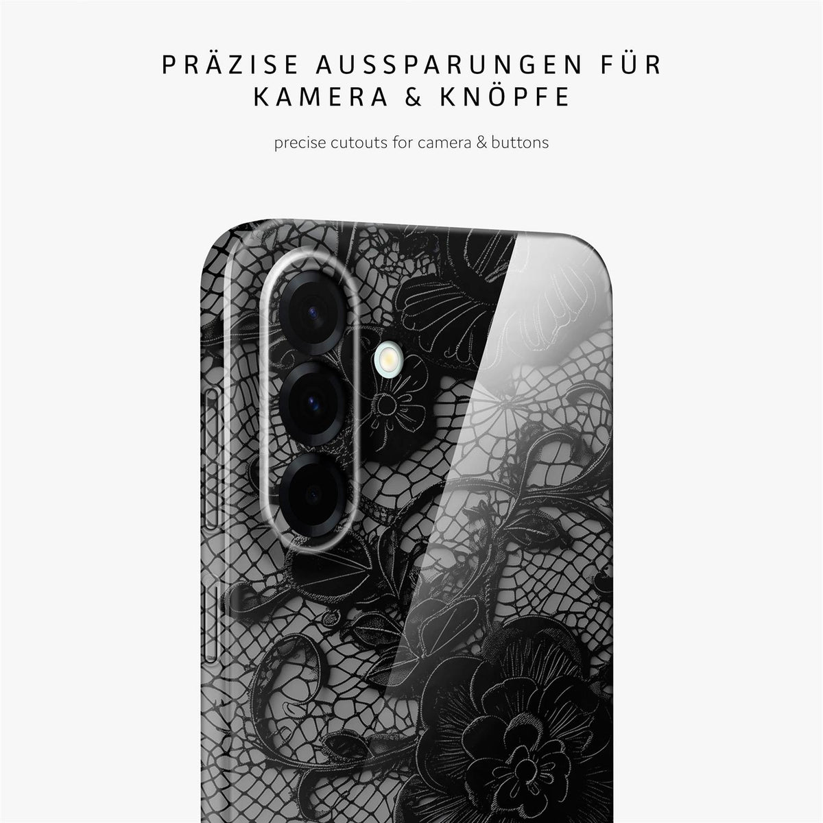 Splash Case für Samsung Galaxy A37 5G in der Farbe Delicate Dream (Schwarz)