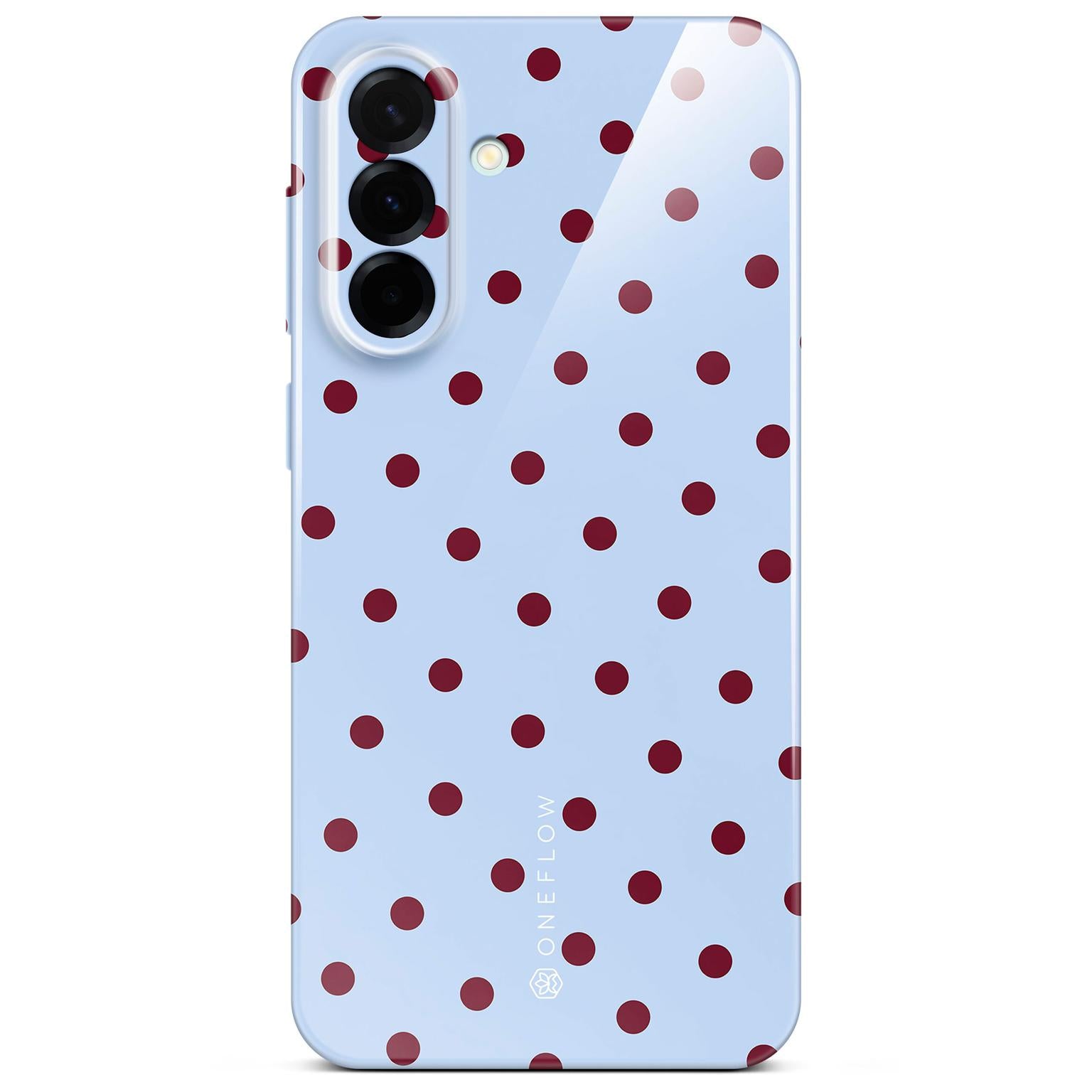 Splash Case für Samsung Galaxy A37 5G in der Farbe Cherry Sky (Blau)