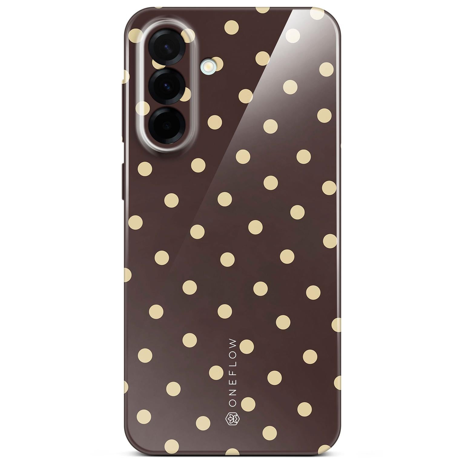 Splash Case für Samsung Galaxy A37 5G in der Farbe Espresso Sprinkles (Braun / Beige)