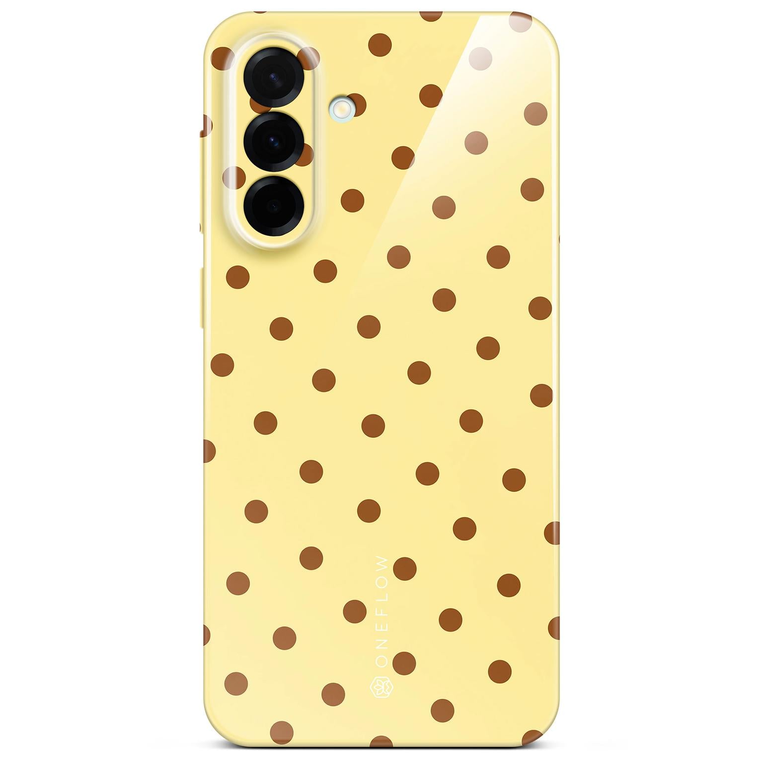 Splash Case für Samsung Galaxy A37 5G in der Farbe Buttercup Freckles (Gelb)