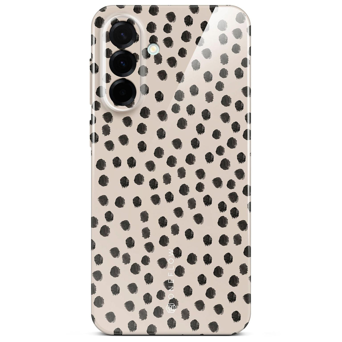 Splash Case für Samsung Galaxy A37 5G in der Farbe Cookies & Cream (Braun / Beige)