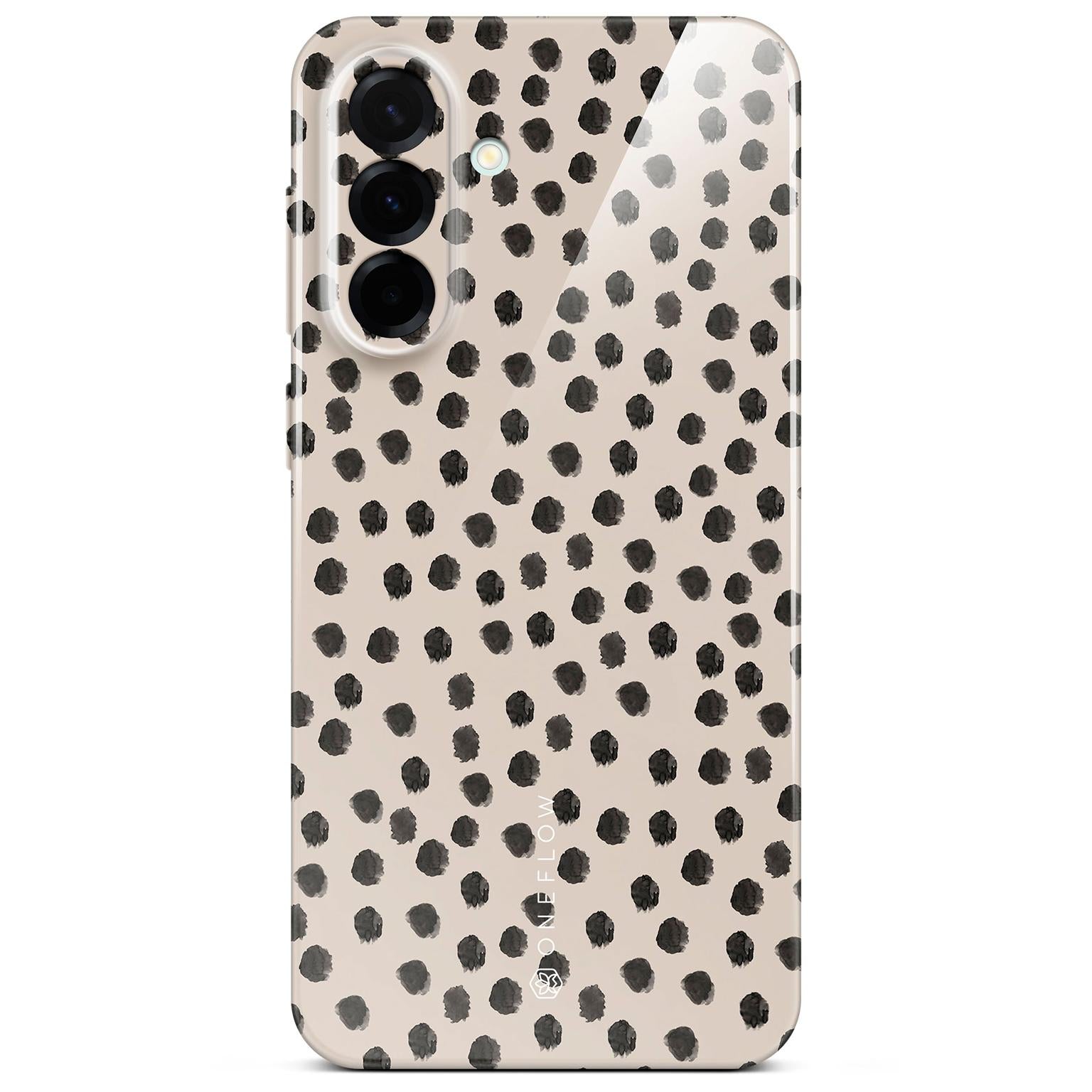 Splash Case für Samsung Galaxy A37 5G in der Farbe Cookies & Cream (Braun / Beige)