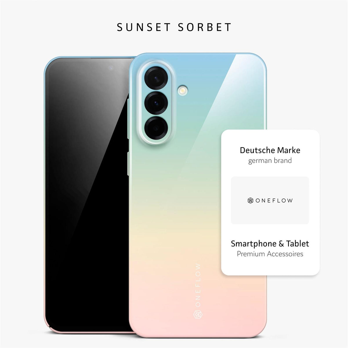 Splash Case für Samsung Galaxy A37 5G in der Farbe Sunset Sorbet (Mehrfarbig (bunt))