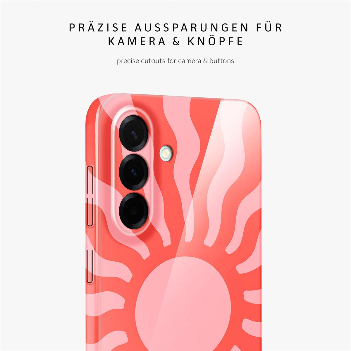 Splash Case für Samsung Galaxy A37 5G in der Farbe Hot Aura (Rosa / Pink)