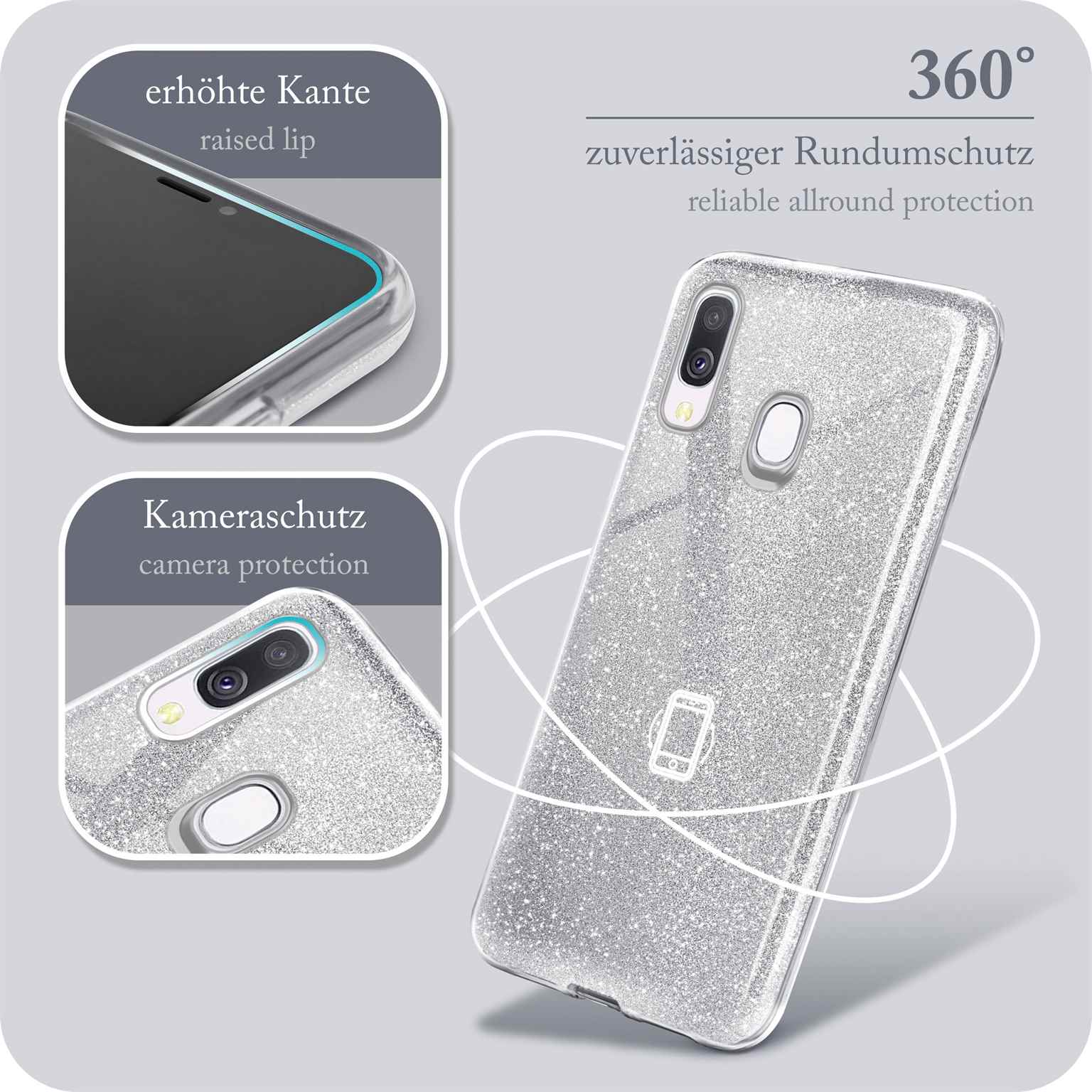 Glitter Case für Samsung Galaxy A40