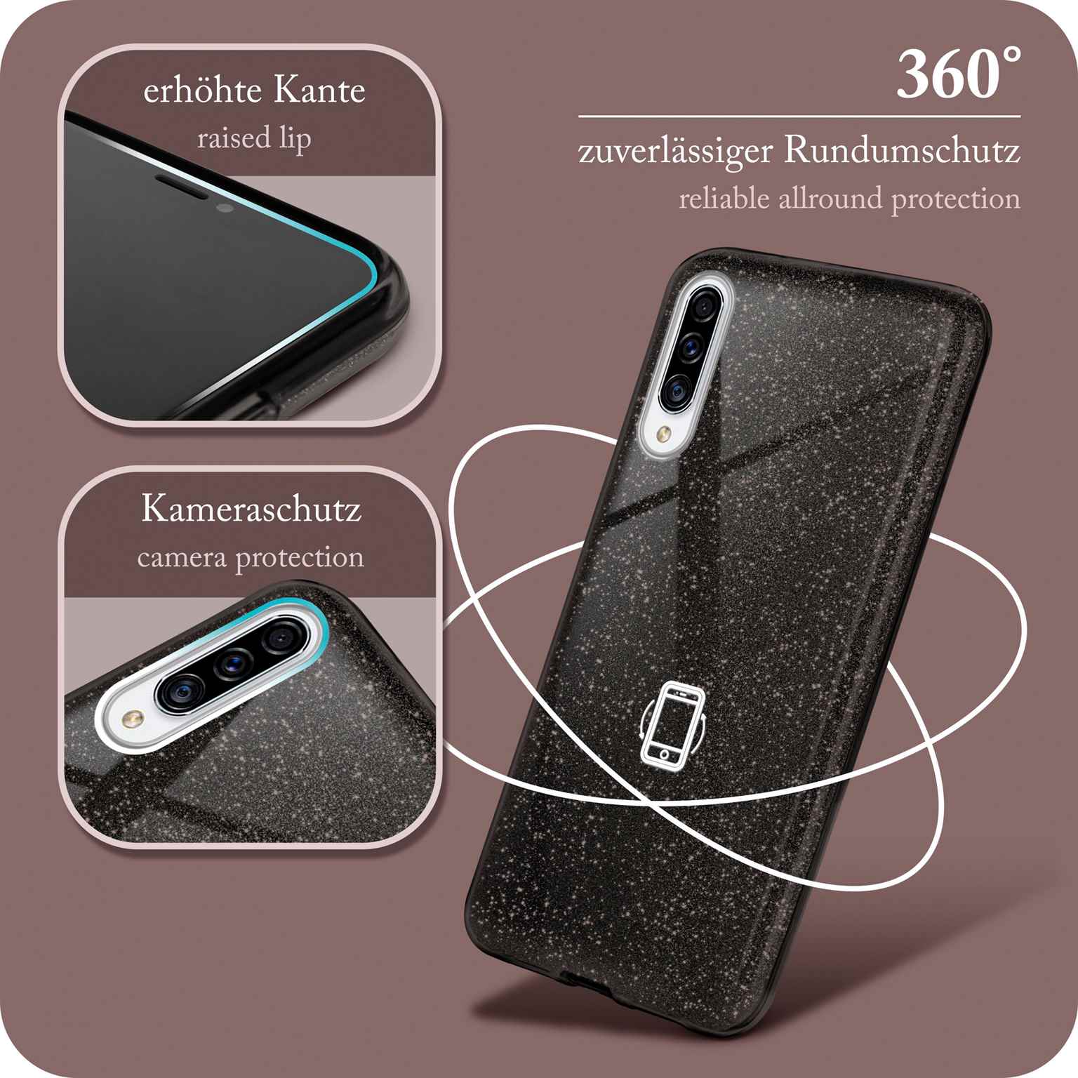 Glitter Case für Samsung Galaxy A50
