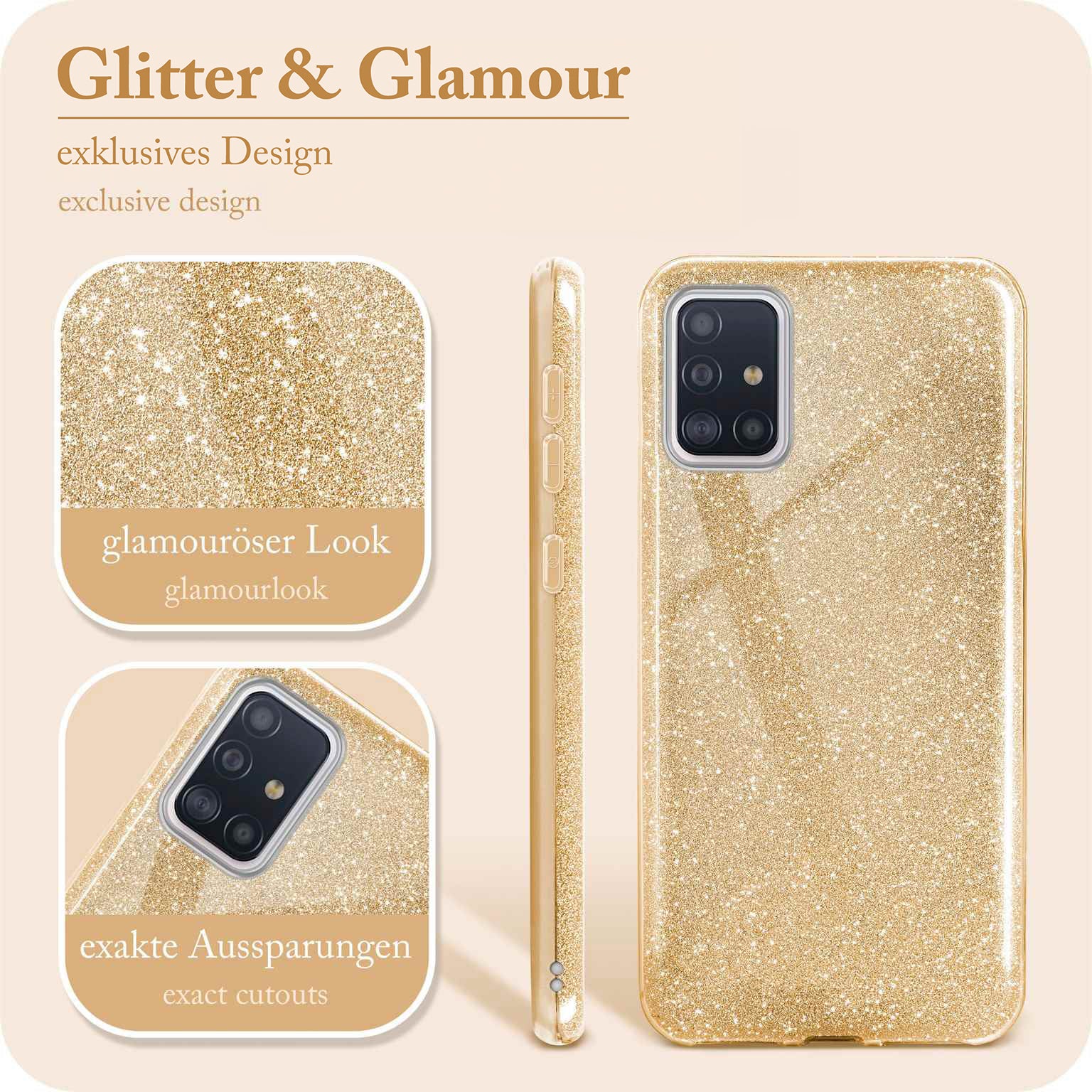 Glitter Case für Samsung Galaxy A51