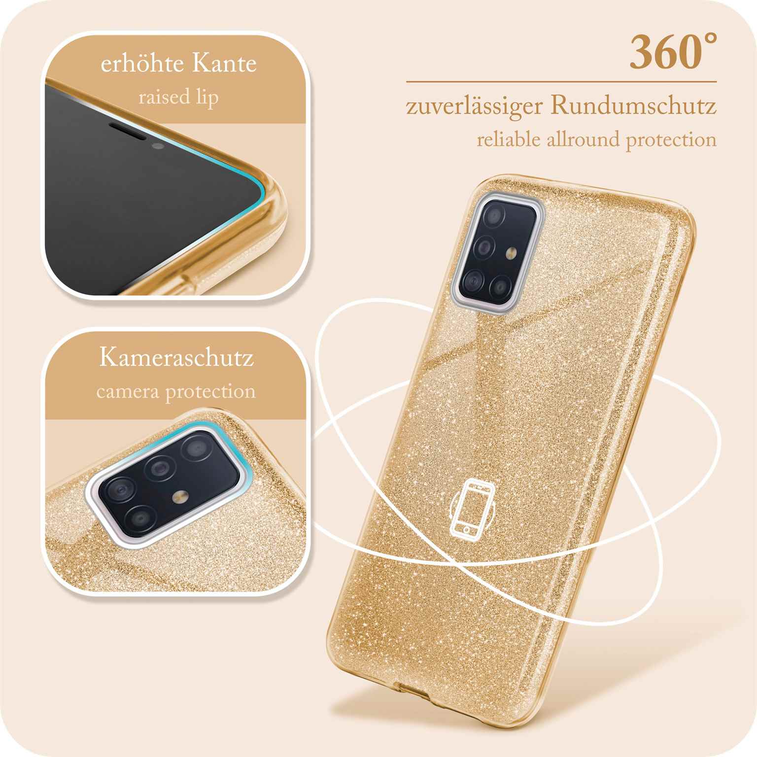Glitter Case für Samsung Galaxy A51