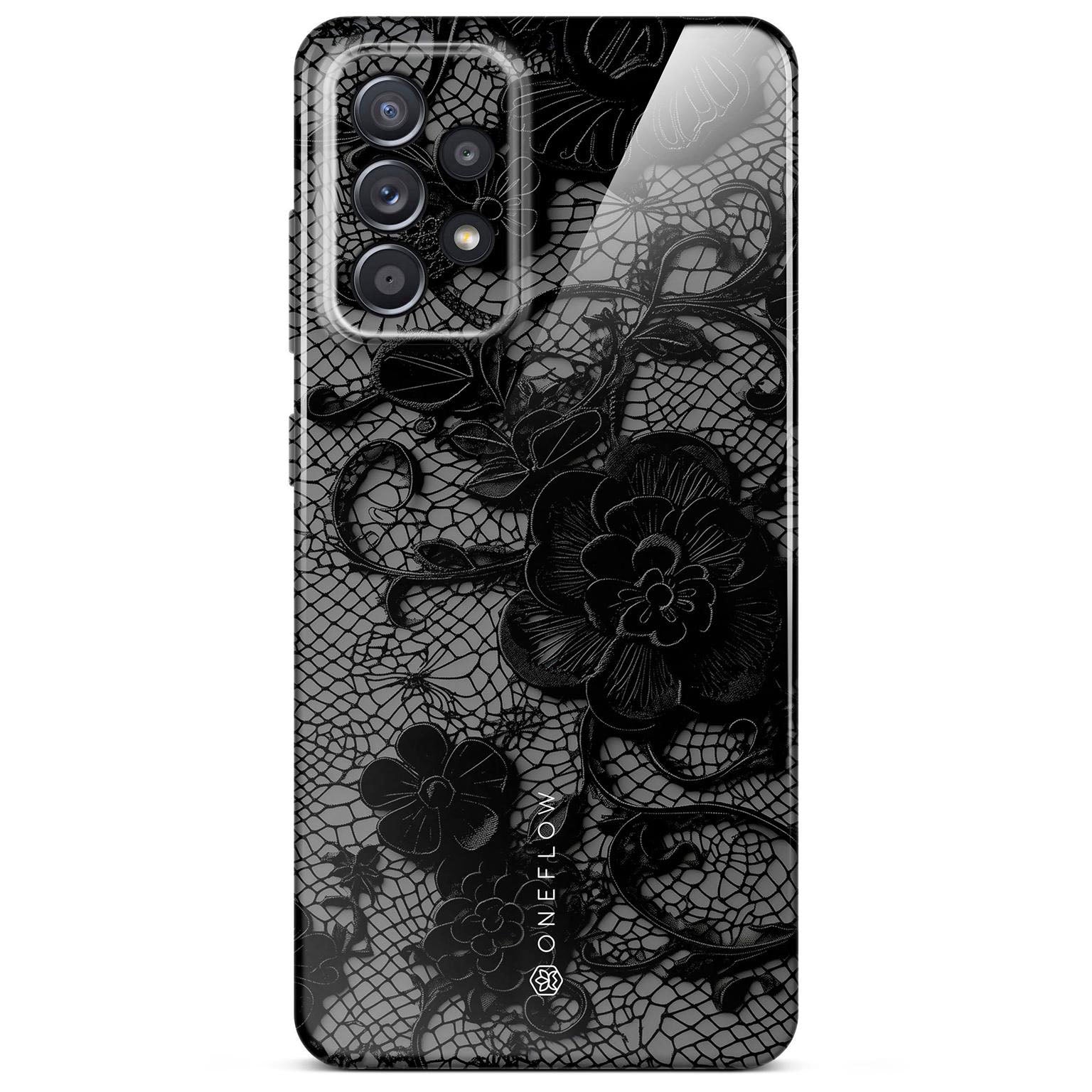 Splash Case für Samsung Galaxy A52 5G in der Farbe Delicate Dream (Schwarz)