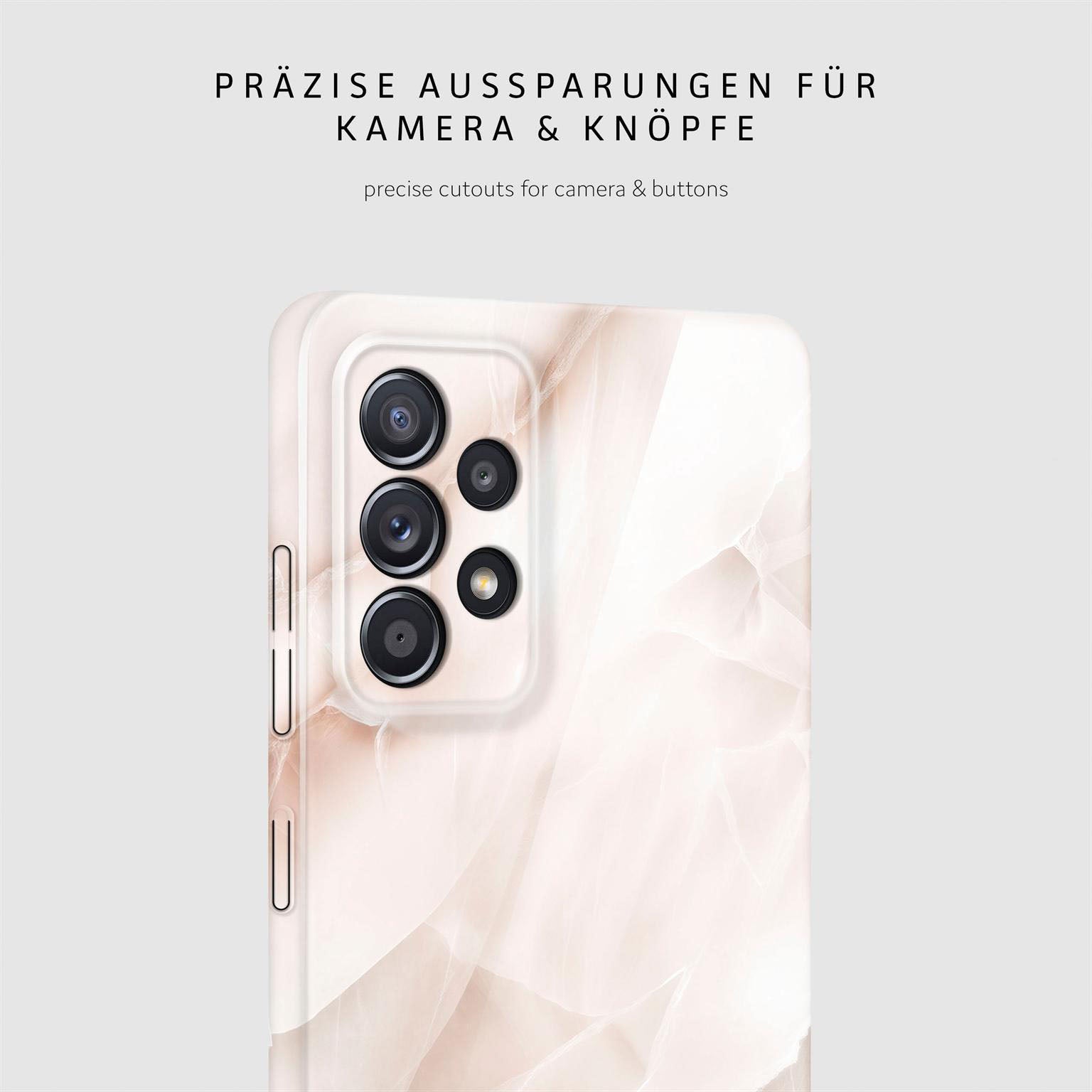 Bliss Cover für Samsung Galaxy A52 5G in der Farbe Soft Blush (Braun / Beige)