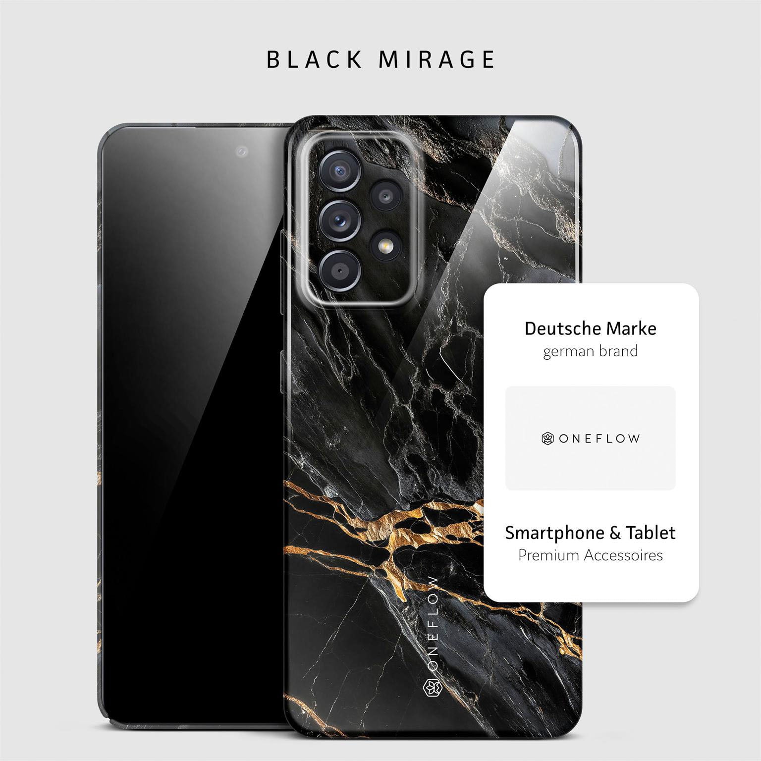 Bliss Cover für Samsung Galaxy A52 5G in der Farbe Black Mirage (Schwarz)