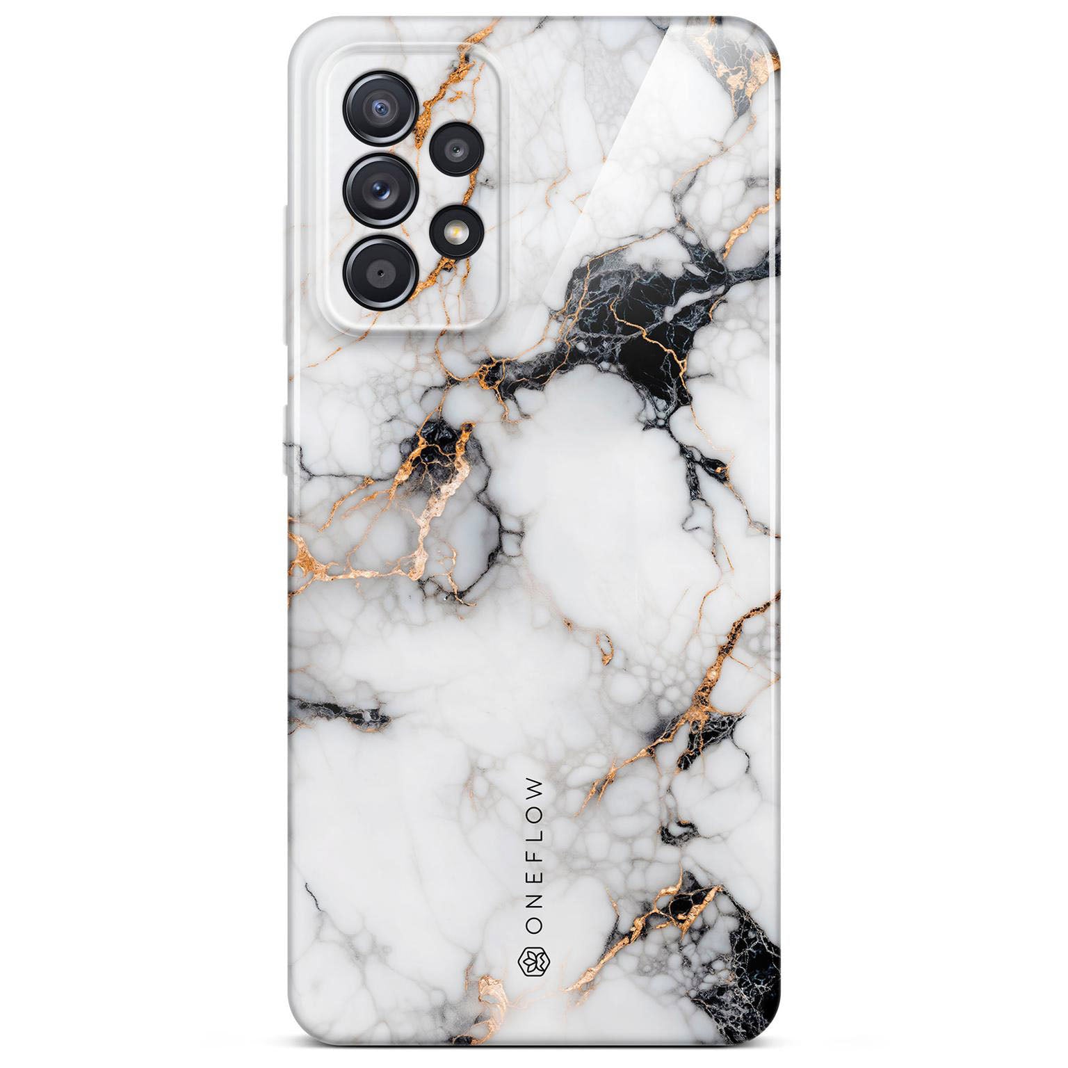 Bliss Cover für Samsung Galaxy A52 5G in der Farbe Marble Veil (Weiß)