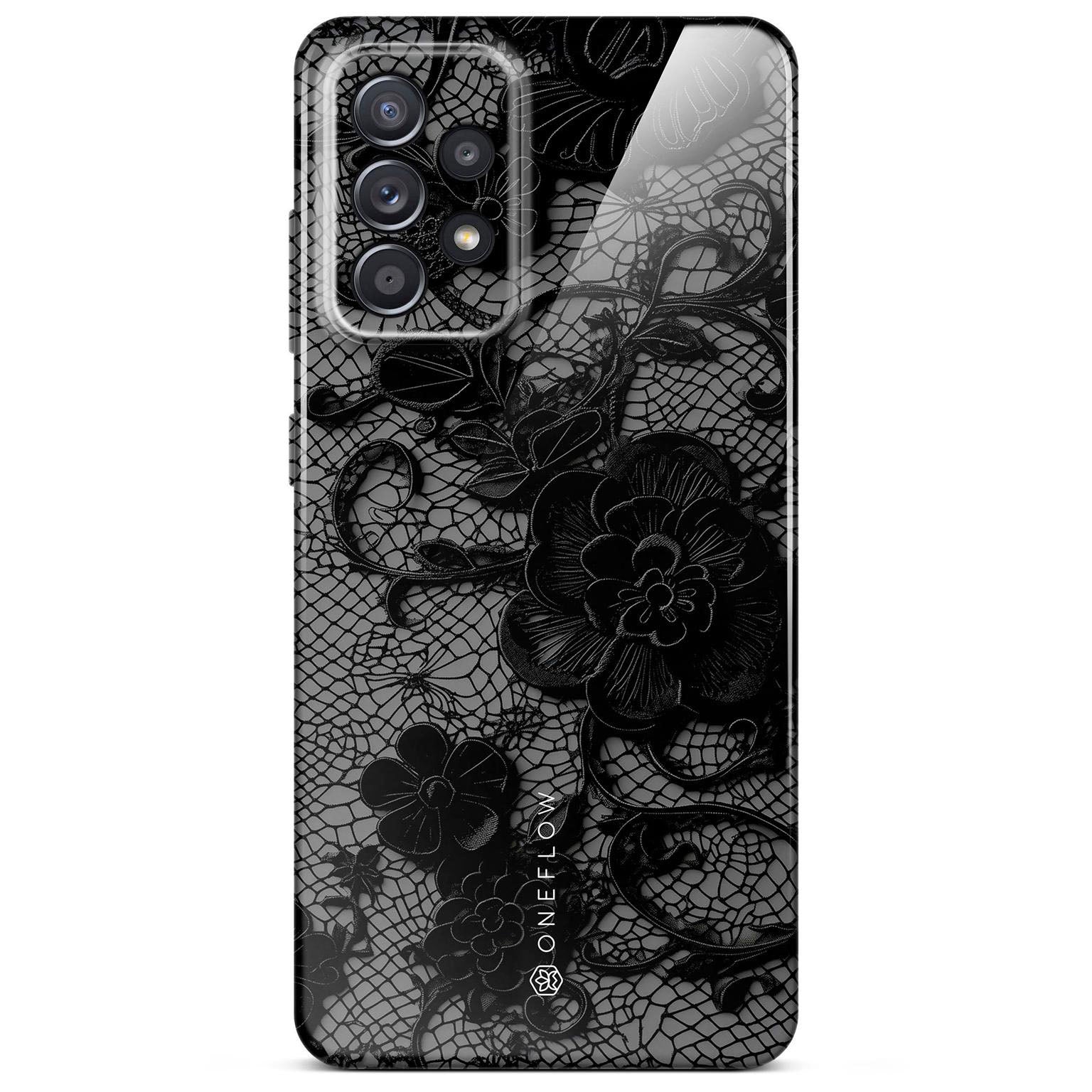 Splash Case für Samsung Galaxy A52 in der Farbe Delicate Dream (Schwarz)