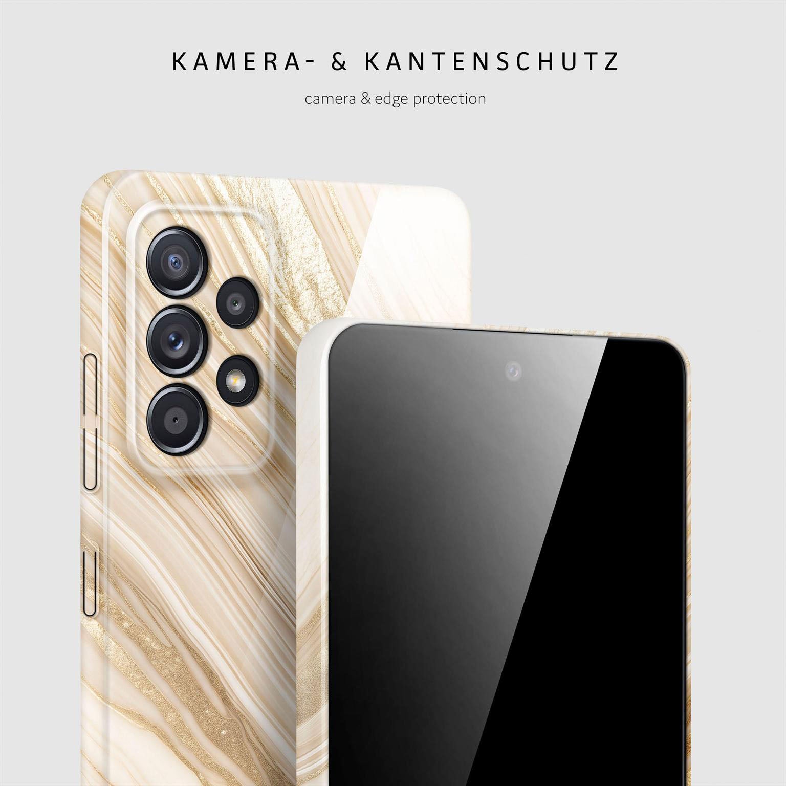 Bliss Cover für Samsung Galaxy A52 in der Farbe Sand Dune (Braun / Beige)