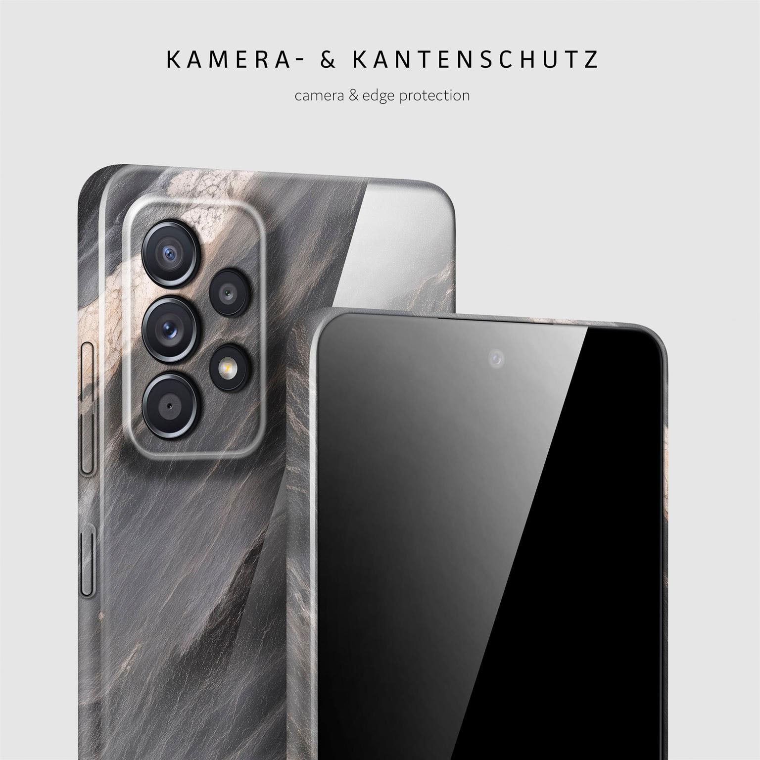Bliss Cover für Samsung Galaxy A52 in der Farbe Slate Horizon (Grau)