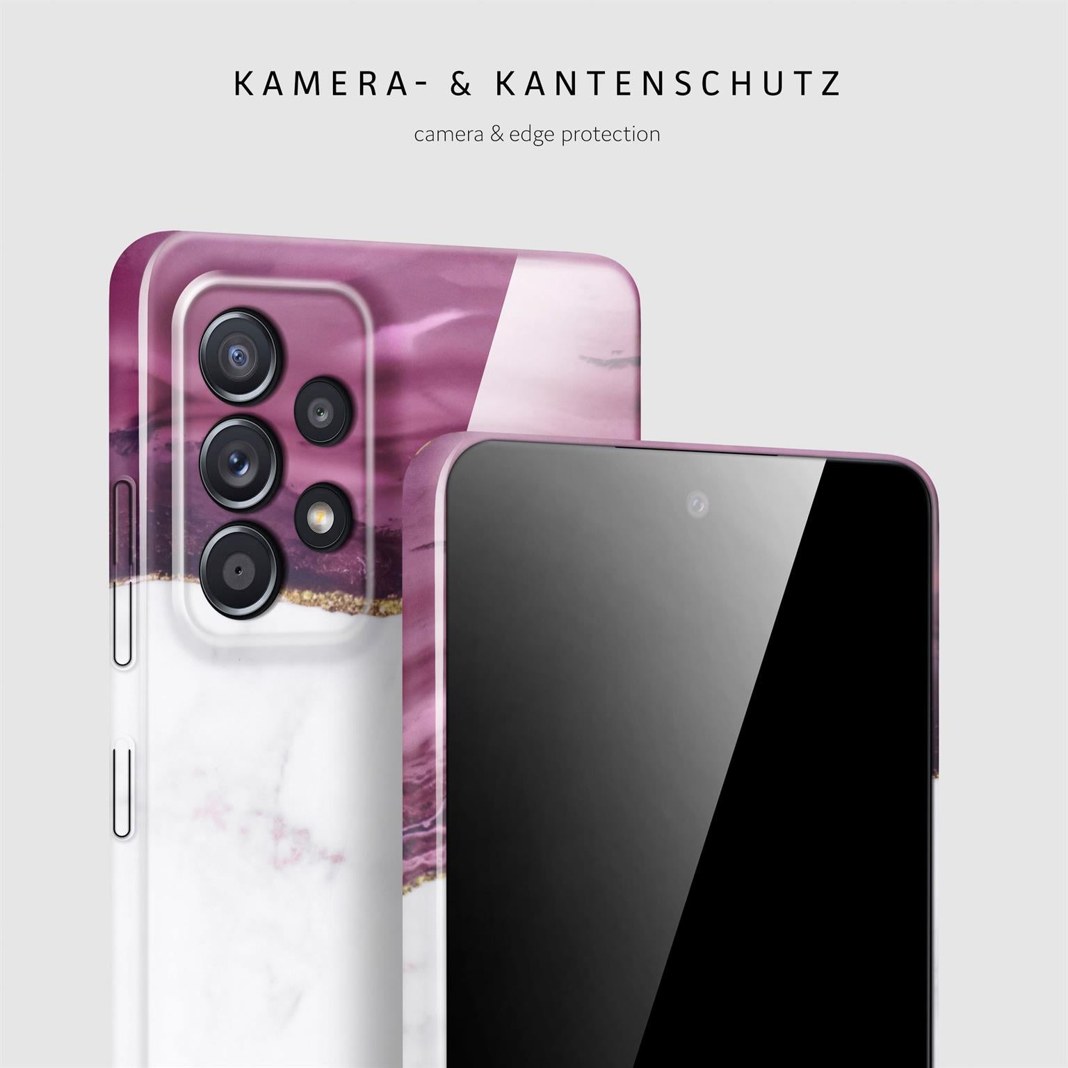 Bliss Cover für Samsung Galaxy A52 in der Farbe Velvet Kiss (Rosa / Pink)