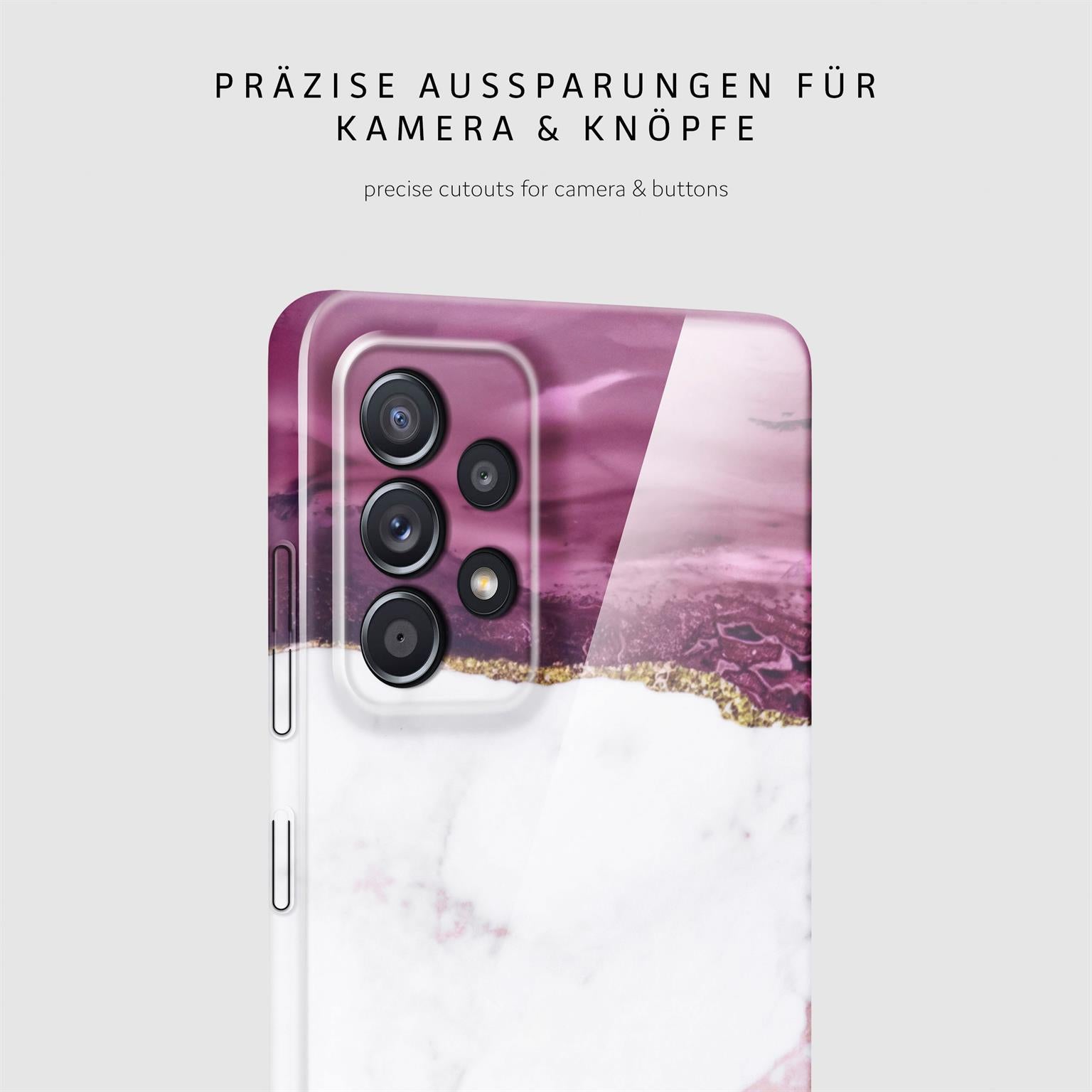 Bliss Cover für Samsung Galaxy A52 in der Farbe Velvet Kiss (Rosa / Pink)