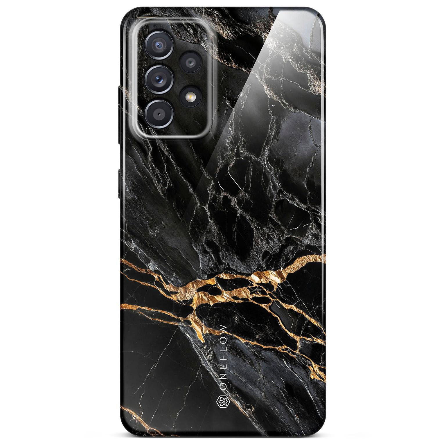 Bliss Cover für Samsung Galaxy A52 in der Farbe Black Mirage (Schwarz)