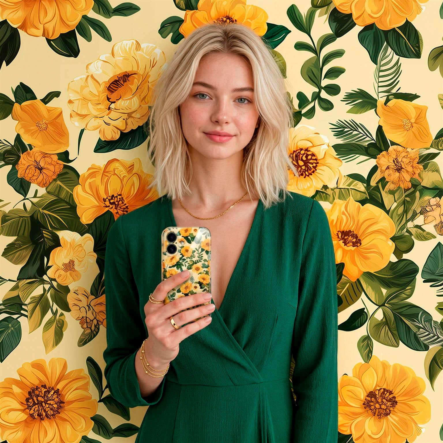 Flower Cover für Samsung Galaxy A52s 5G