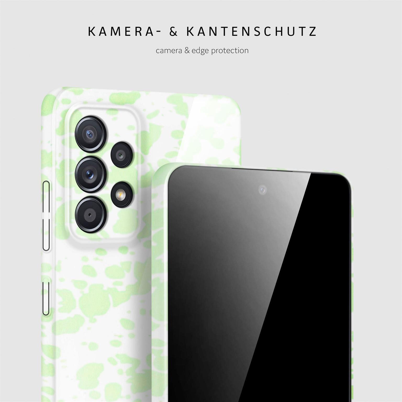 Splash Case für Samsung Galaxy A52s 5G in der Farbe Mint Mirage (Grün)
