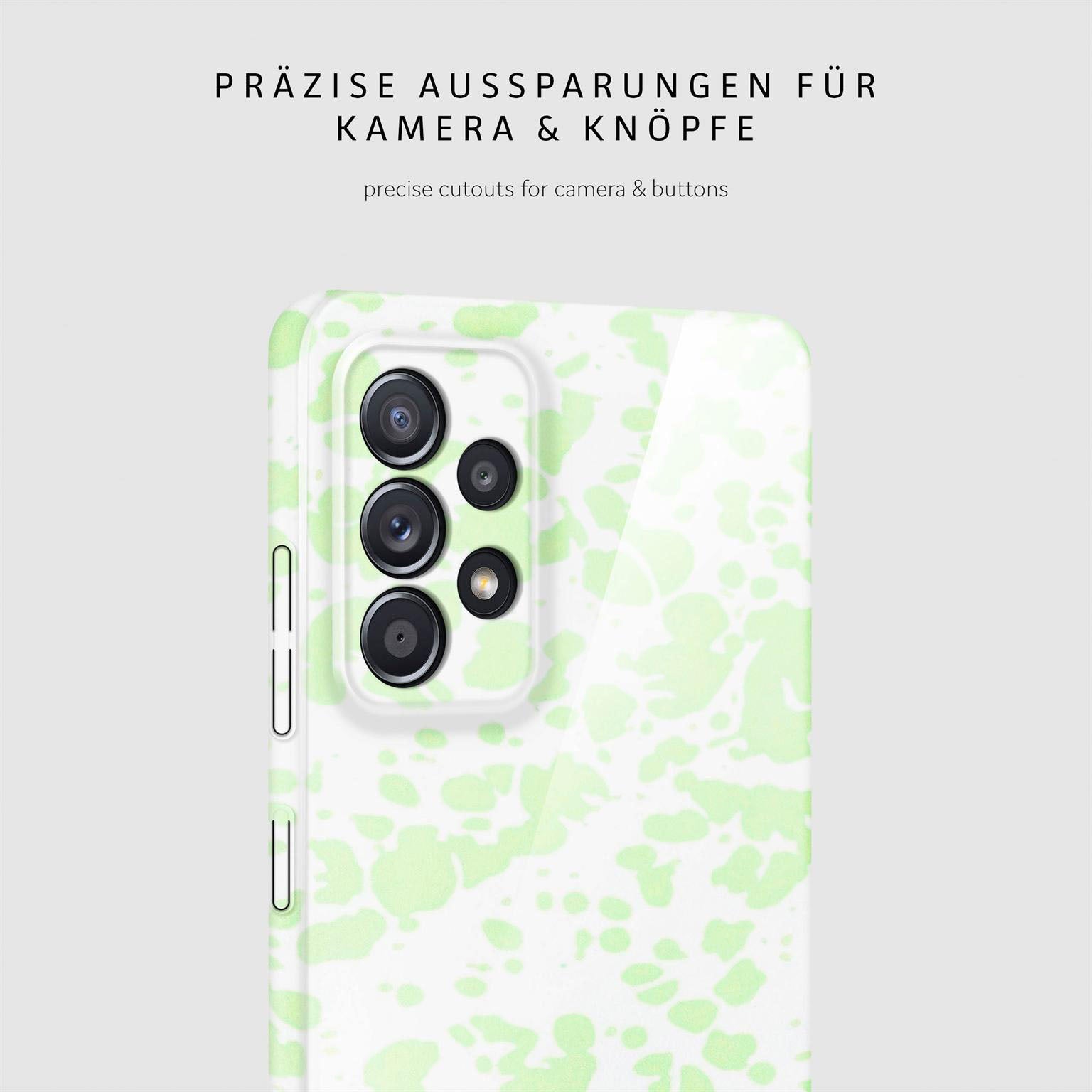 Splash Case für Samsung Galaxy A52s 5G in der Farbe Mint Mirage (Grün)