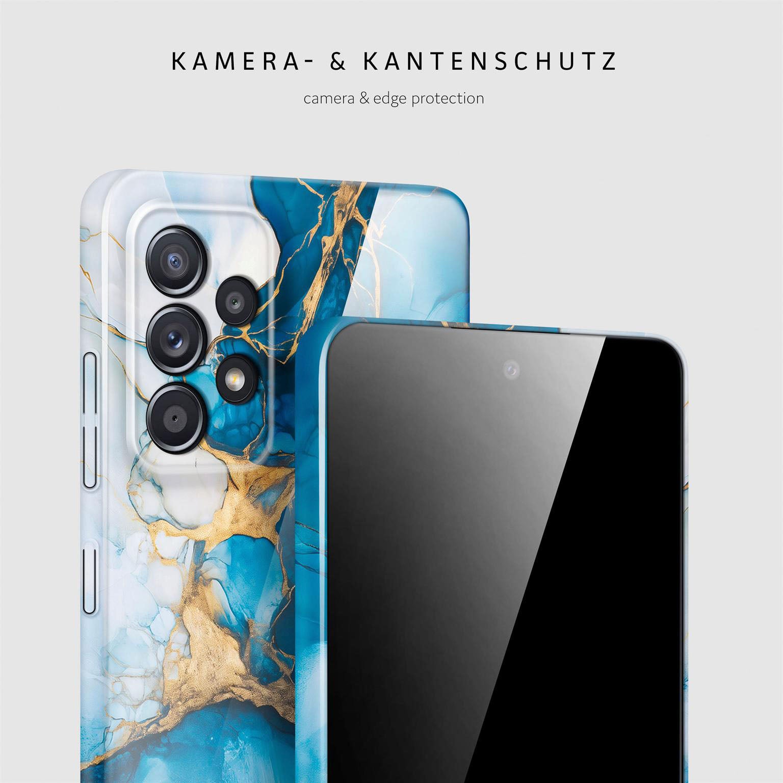 Bliss Cover für Samsung Galaxy A52s 5G in der Farbe Sapphire Dream (Blau)