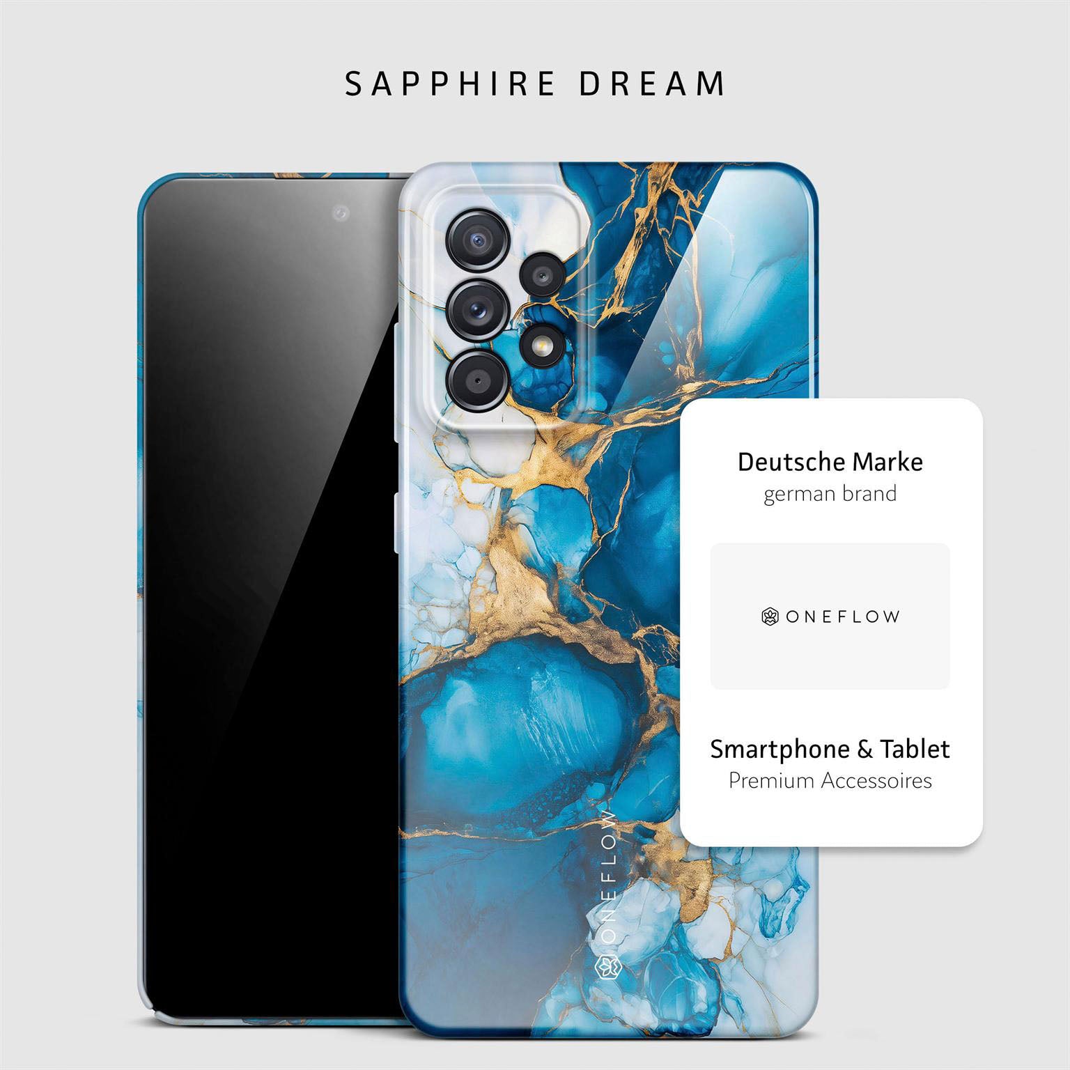 Bliss Cover für Samsung Galaxy A52s 5G in der Farbe Sapphire Dream (Blau)
