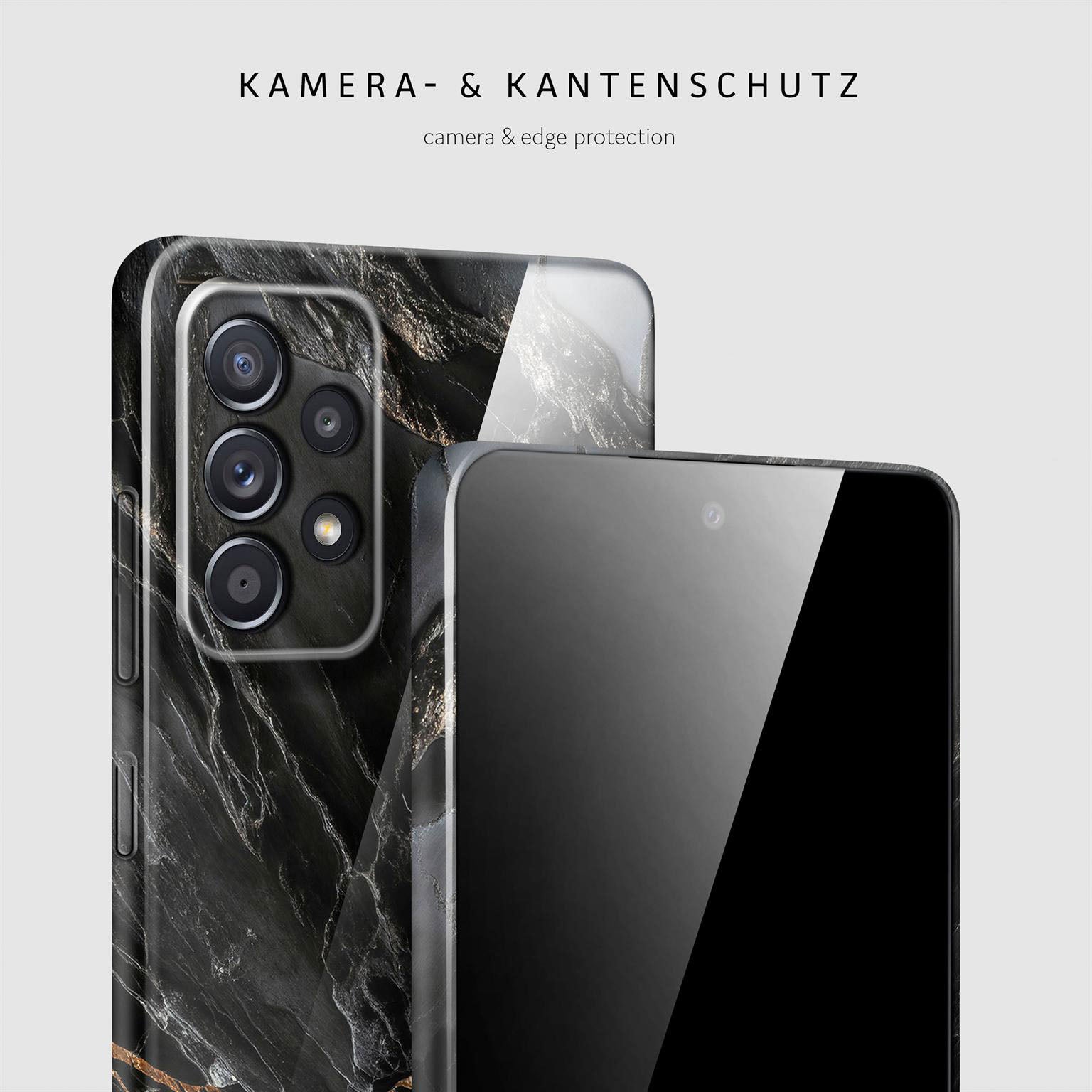 Bliss Cover für Samsung Galaxy A52s 5G in der Farbe Black Mirage (Schwarz)
