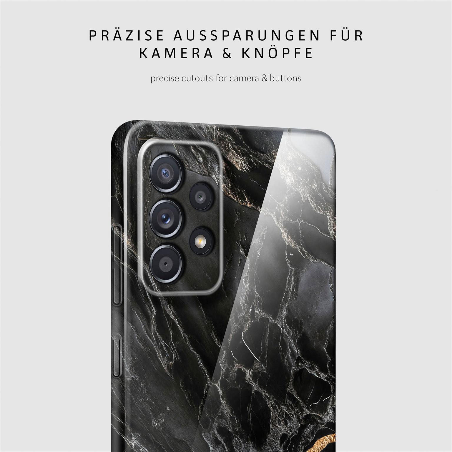 Bliss Cover für Samsung Galaxy A52s 5G in der Farbe Black Mirage (Schwarz)