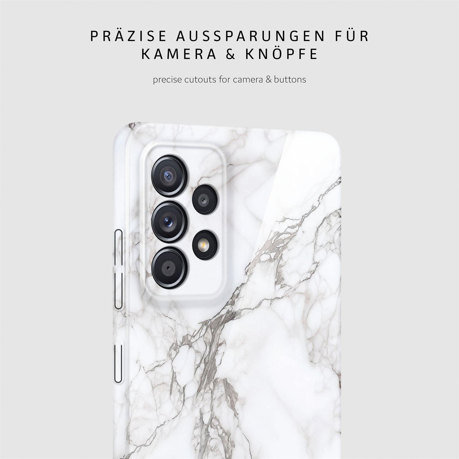 Bliss Cover für Samsung Galaxy A52s 5G in der Farbe Ivory Whisper (Weiß)