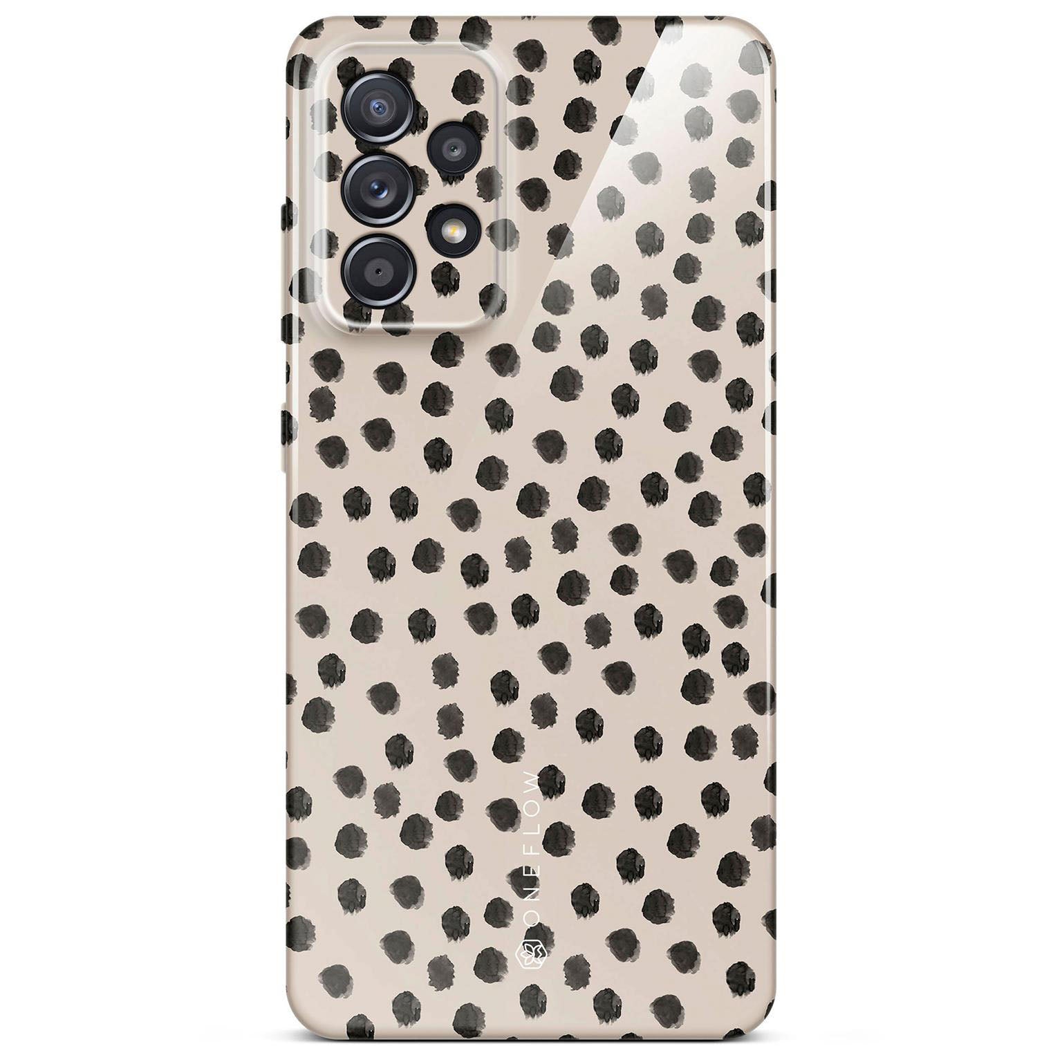 Splash Case für Samsung Galaxy A52s 5G in der Farbe Cookies & Cream (Braun / Beige)