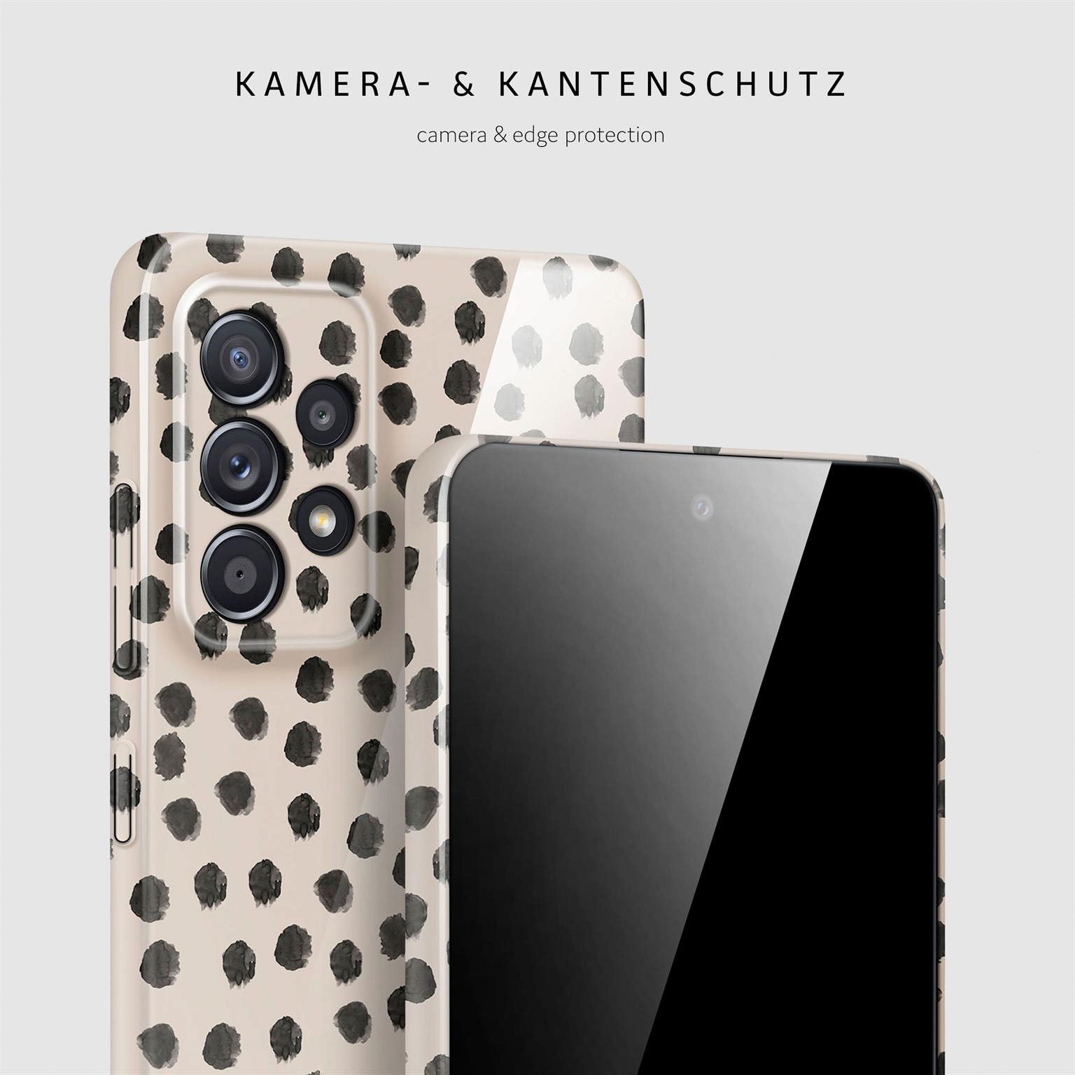 Splash Case für Samsung Galaxy A52s 5G in der Farbe Cookies & Cream (Braun / Beige)