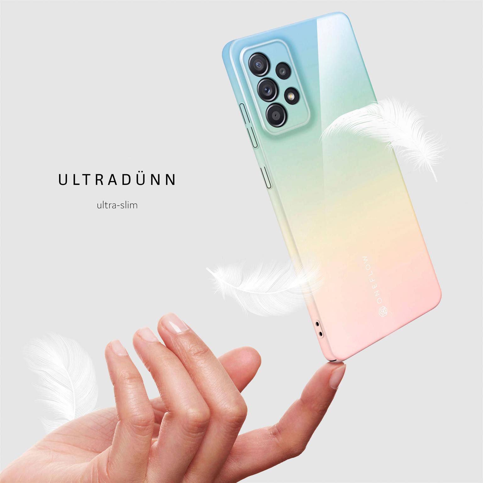 Splash Case für Samsung Galaxy A52s 5G in der Farbe Sunset Sorbet (Mehrfarbig (bunt))