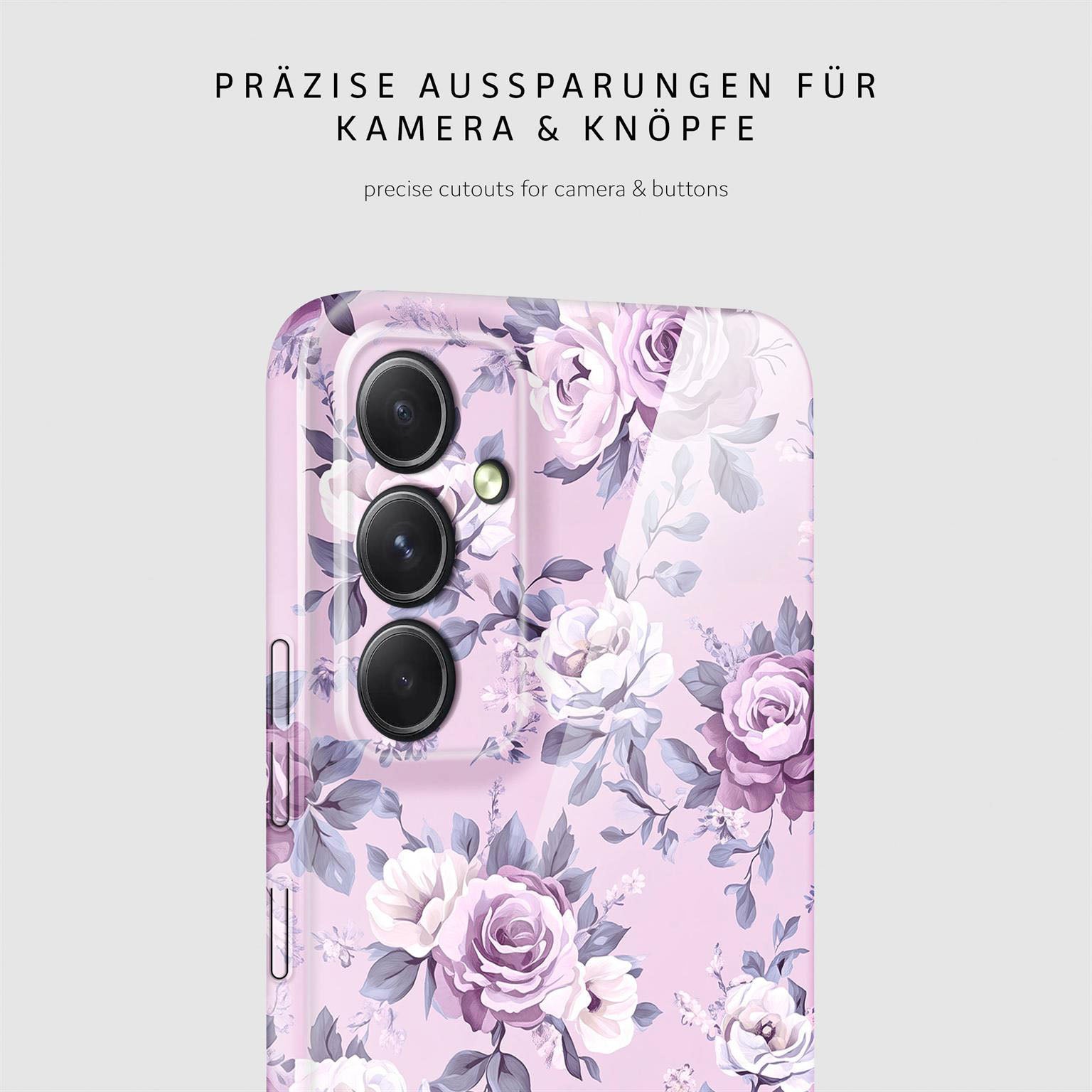 Flower Cover für Samsung Galaxy A54 5G in der Farbe Lavender Dream (Lila / Violett)
