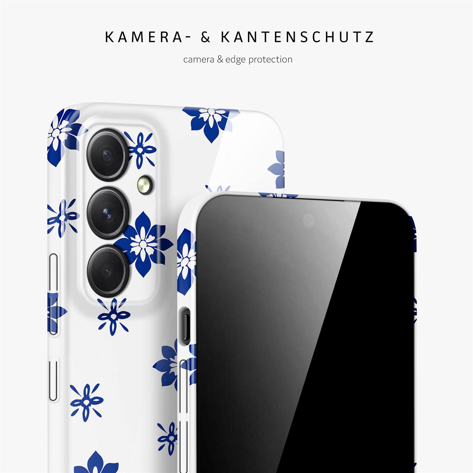 Splash Case für Samsung Galaxy A54 5G in der Farbe Porcelain Pop (Weiß)