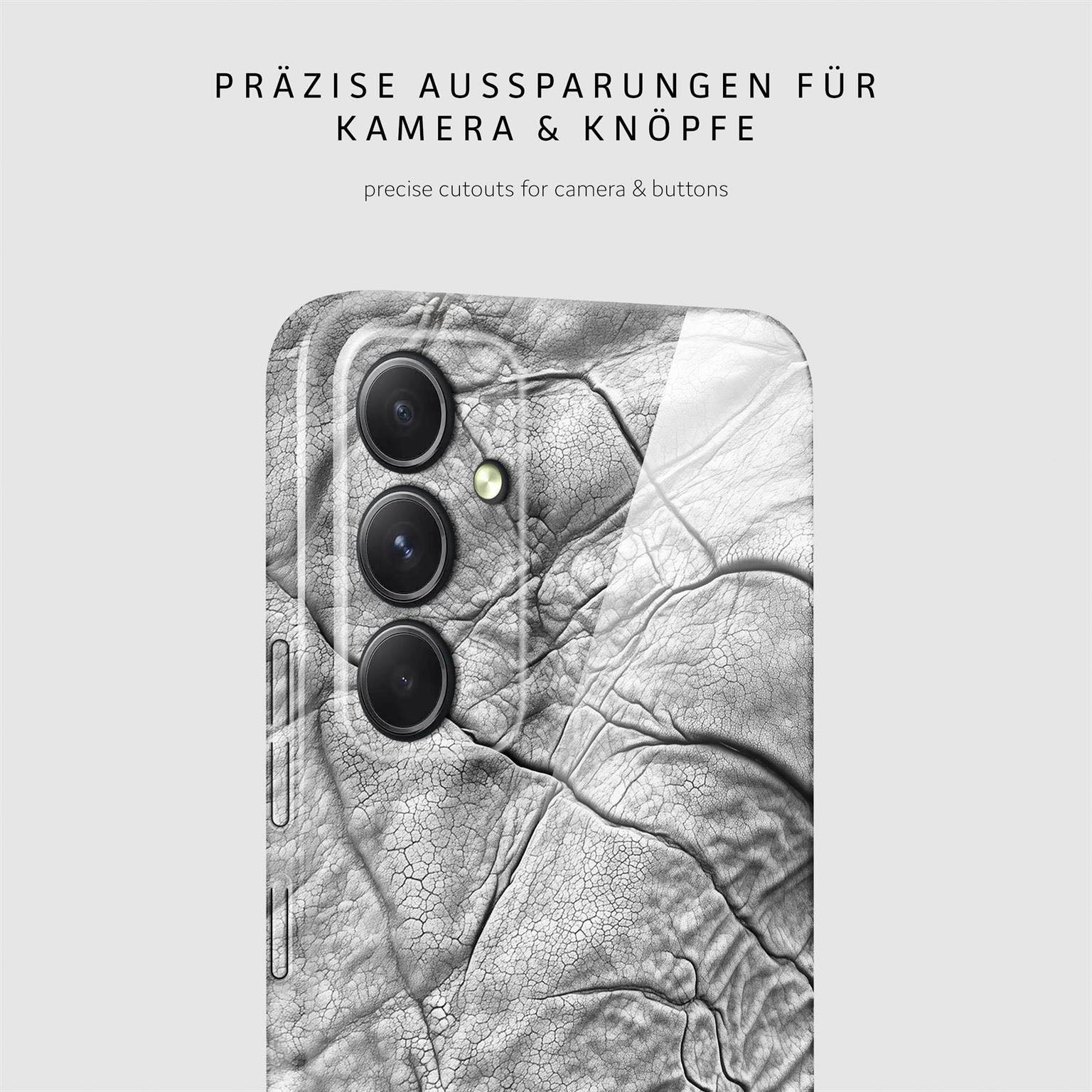 Wild Cover für Samsung Galaxy A54 5G in der Farbe Mystic Elephant (Grau)