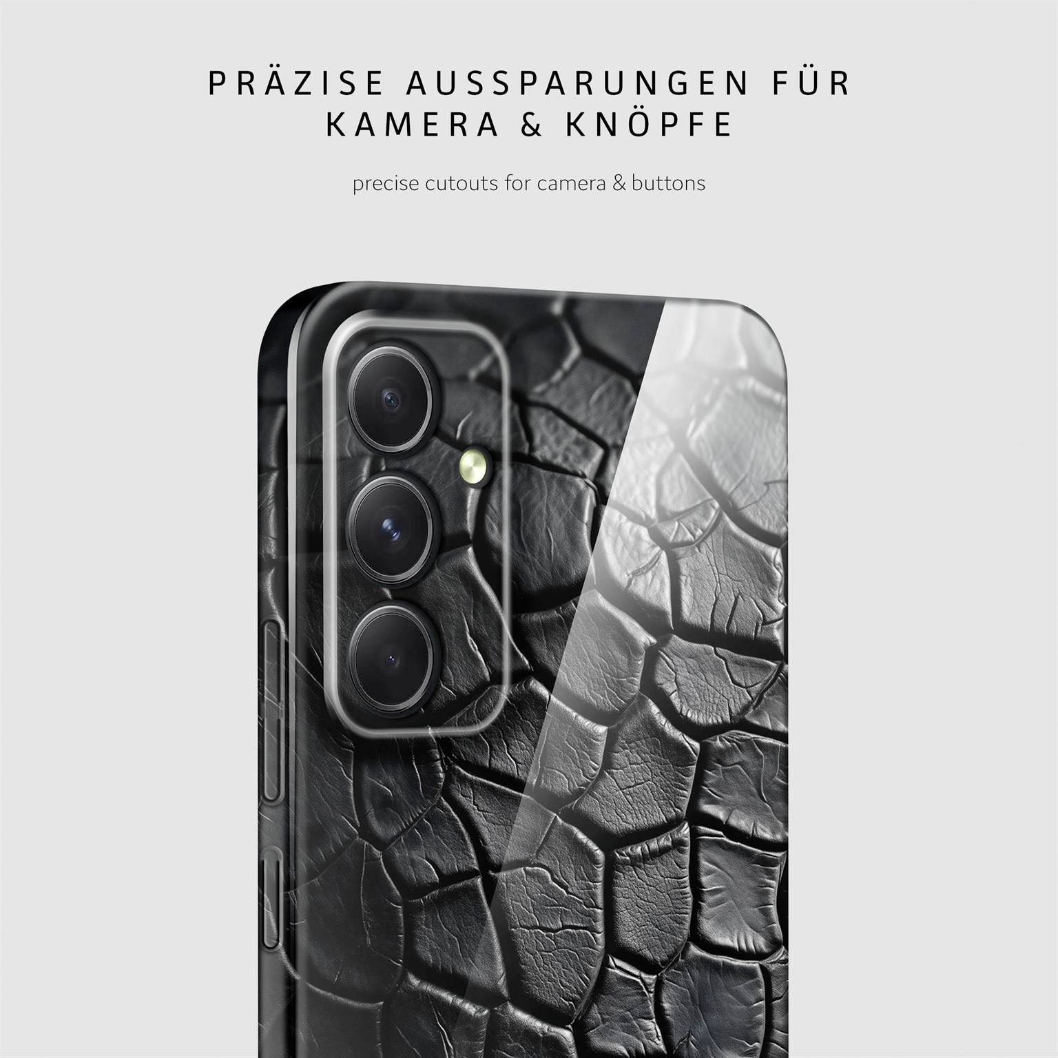 Wild Cover für Samsung Galaxy A54 5G in der Farbe Luxury Croco (Schwarz)