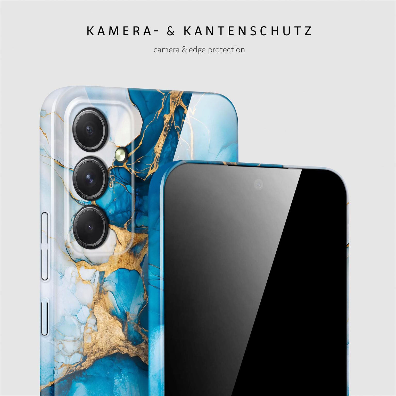 Bliss Cover für Samsung Galaxy A54 5G in der Farbe Sapphire Dream (Blau)