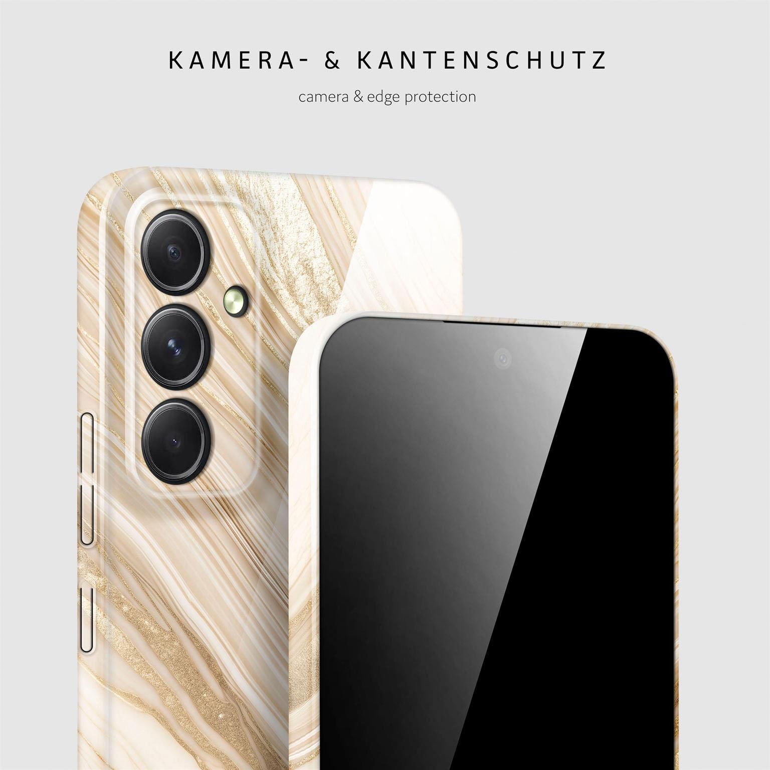 Bliss Cover für Samsung Galaxy A54 5G in der Farbe Sand Dune (Braun / Beige)
