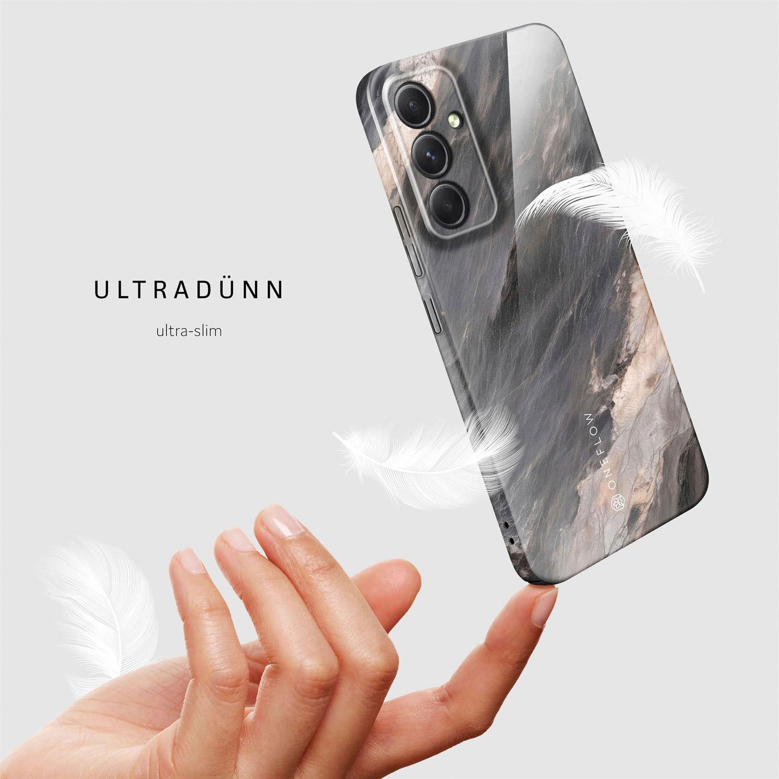Bliss Cover für Samsung Galaxy A54 5G in der Farbe Slate Horizon (Grau)