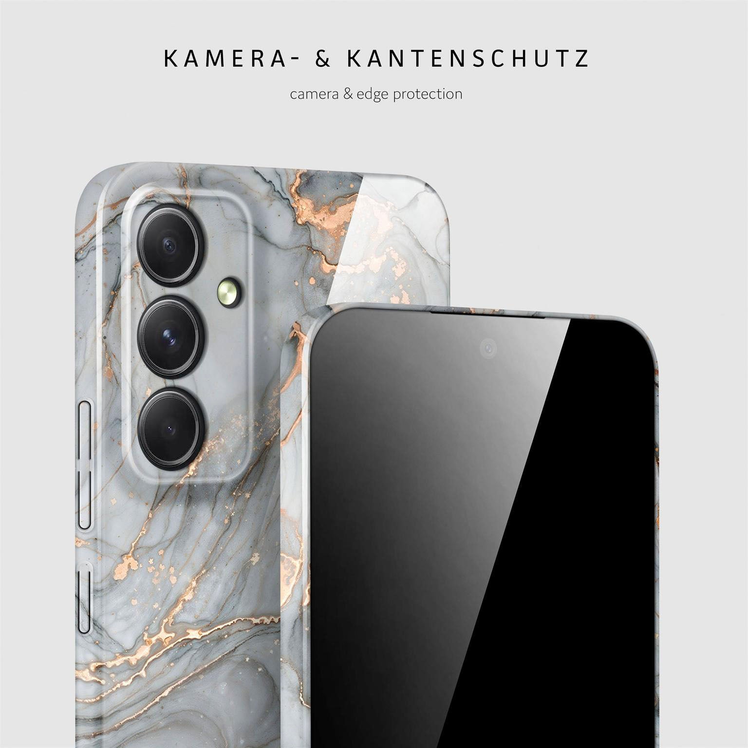 Bliss Cover für Samsung Galaxy A54 5G in der Farbe Soft Granite (Grau)