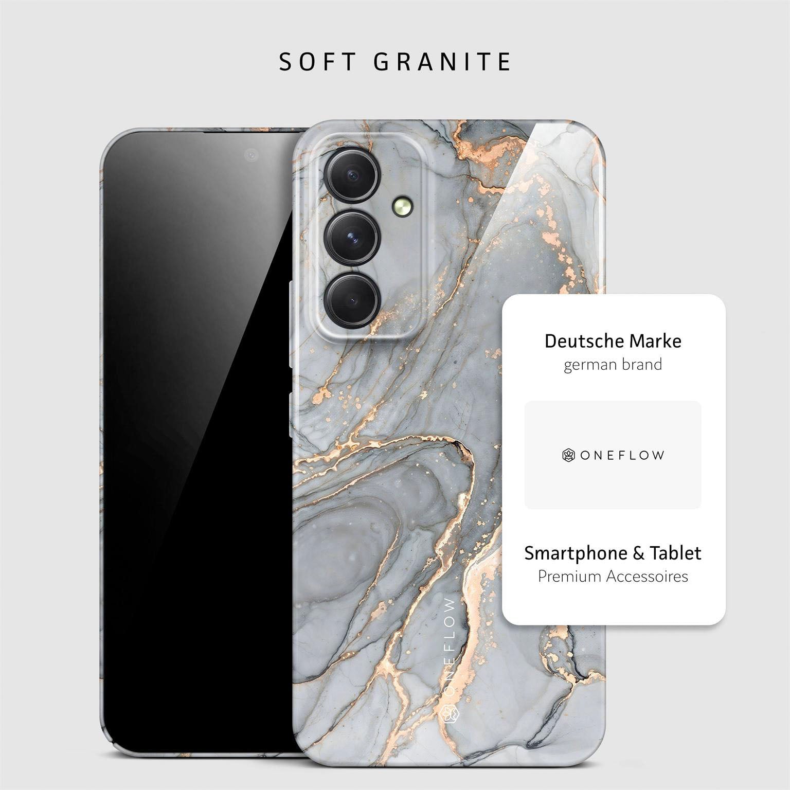 Bliss Cover für Samsung Galaxy A54 5G in der Farbe Soft Granite (Grau)