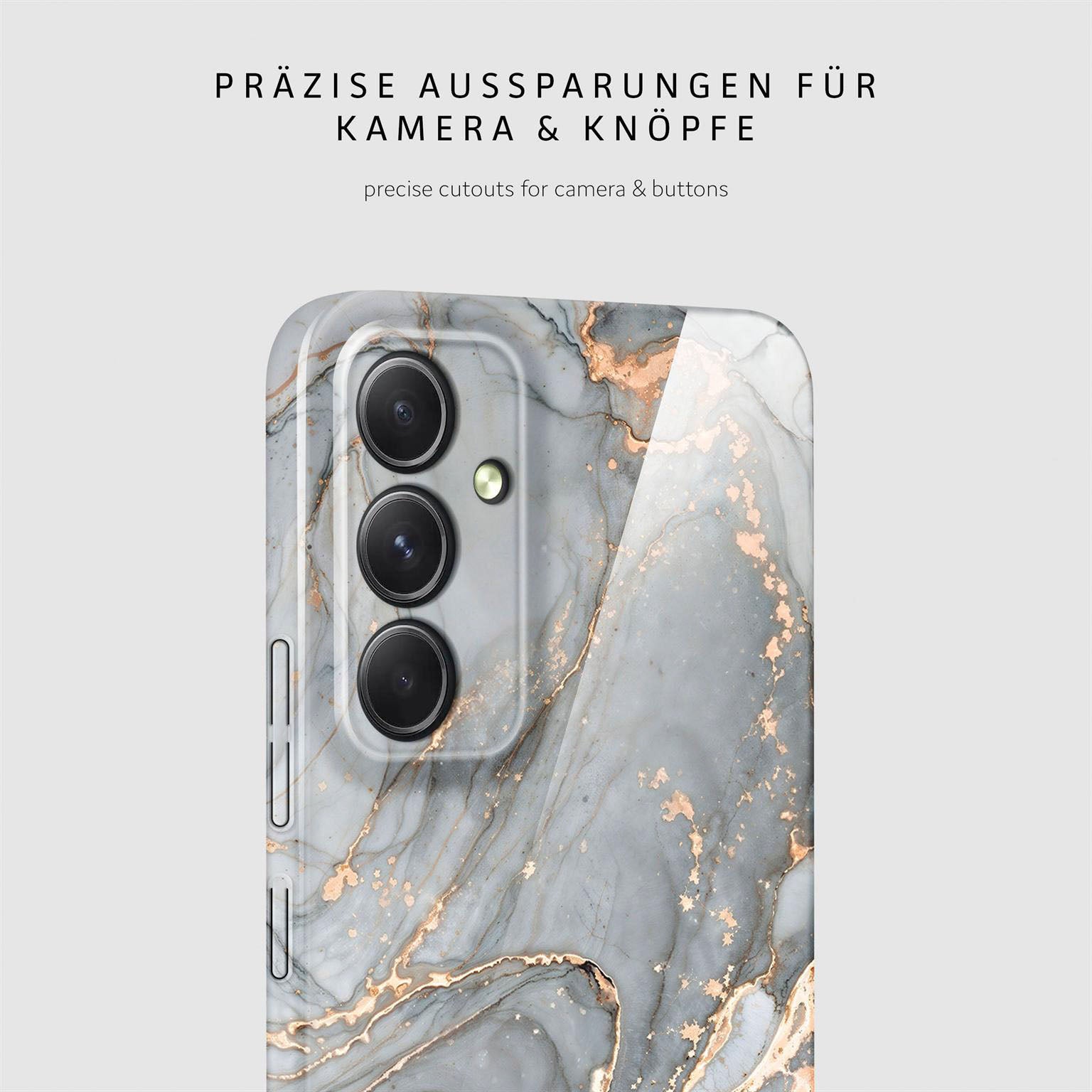 Bliss Cover für Samsung Galaxy A54 5G in der Farbe Soft Granite (Grau)