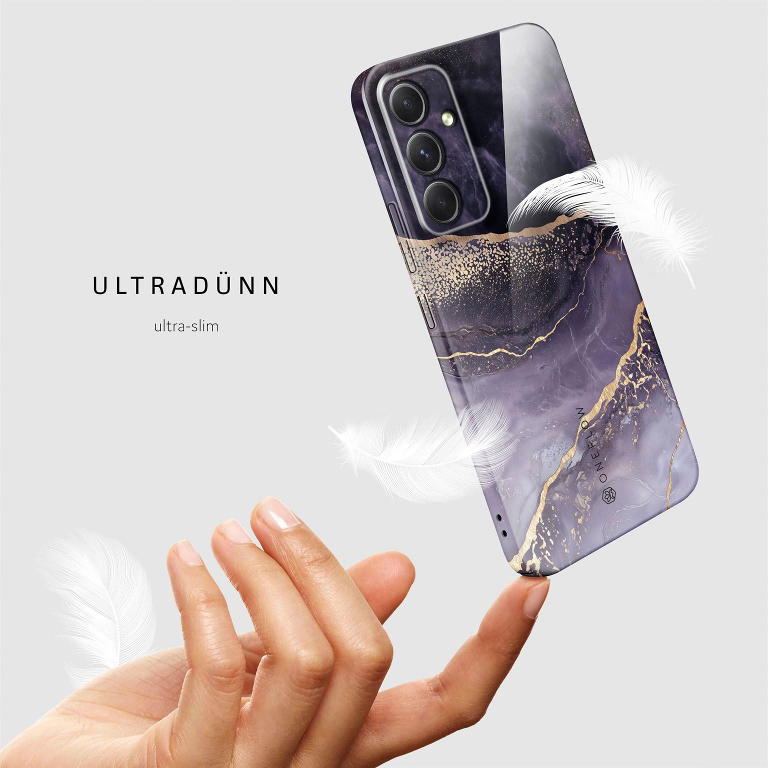 Bliss Cover für Samsung Galaxy A54 5G in der Farbe Twilight Glow (Lila / Violett)