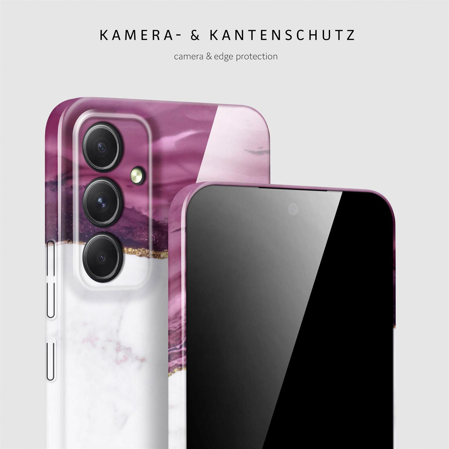 Bliss Cover für Samsung Galaxy A54 5G in der Farbe Velvet Kiss (Rosa / Pink)