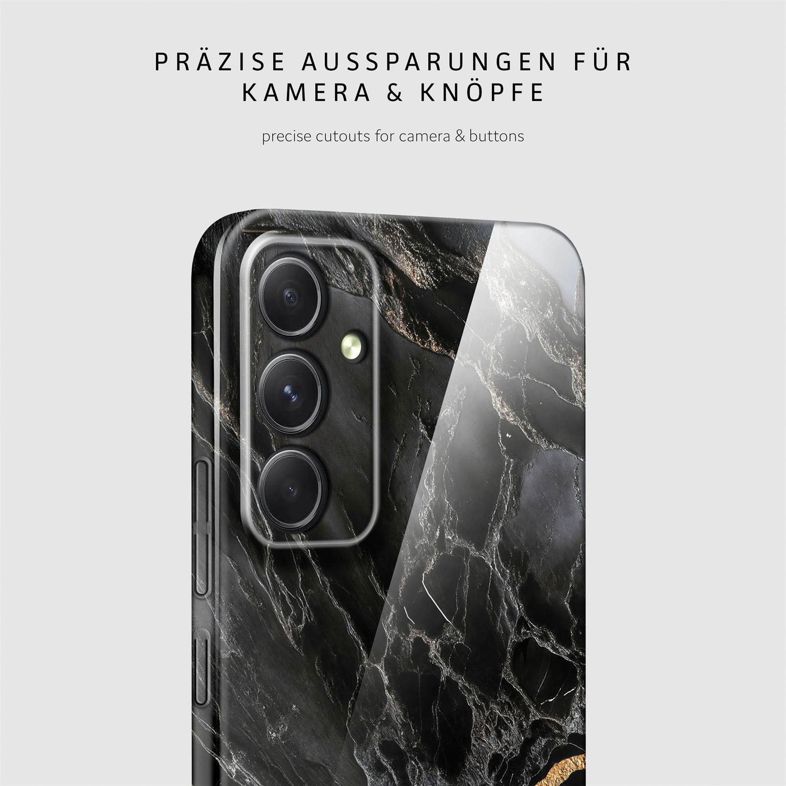 Bliss Cover für Samsung Galaxy A54 5G in der Farbe Black Mirage (Schwarz)